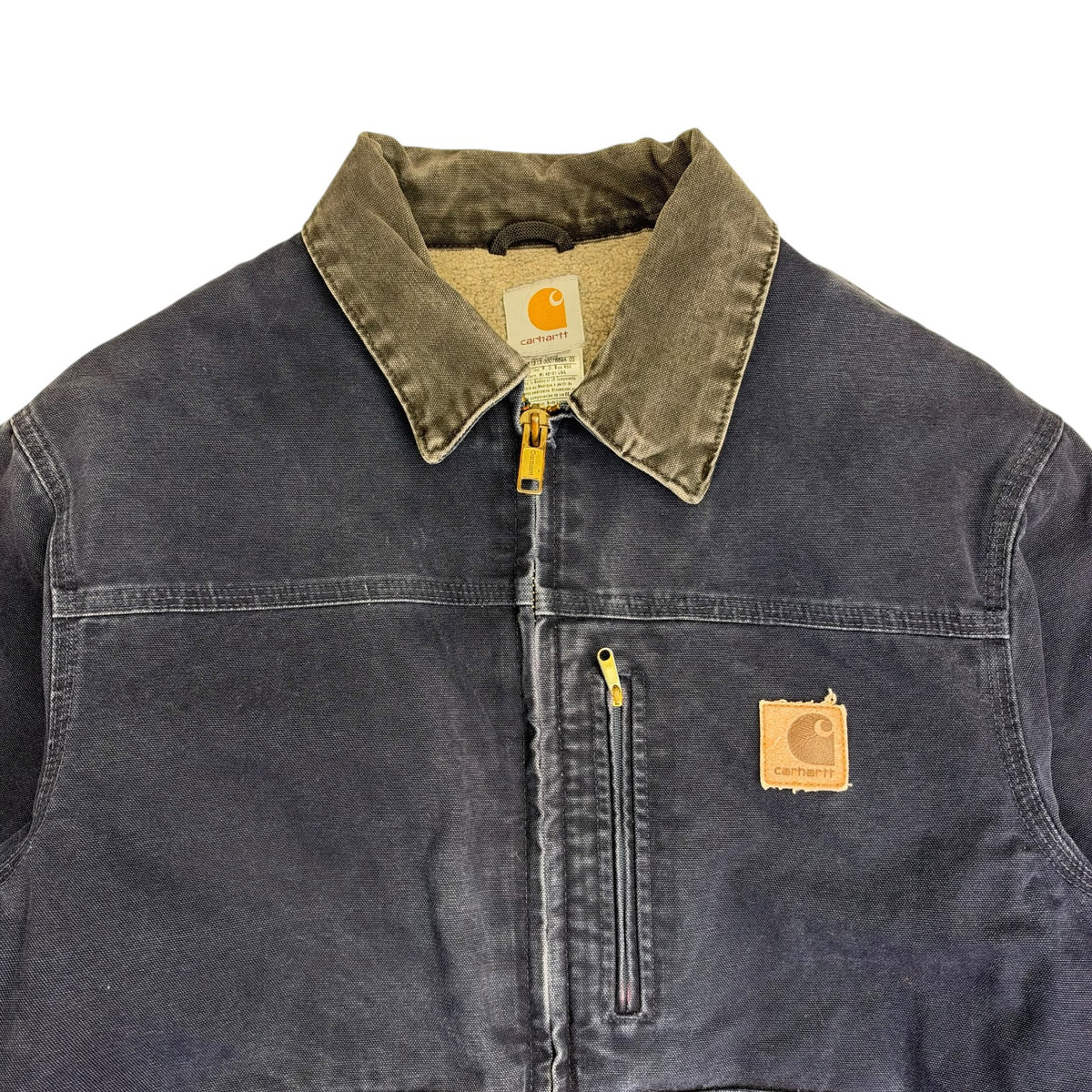 Vintage Carhartt Michigan Jacket Blue