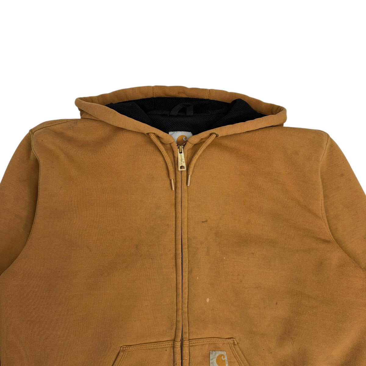 Vintage Carhartt Zip Up Sweater Tan