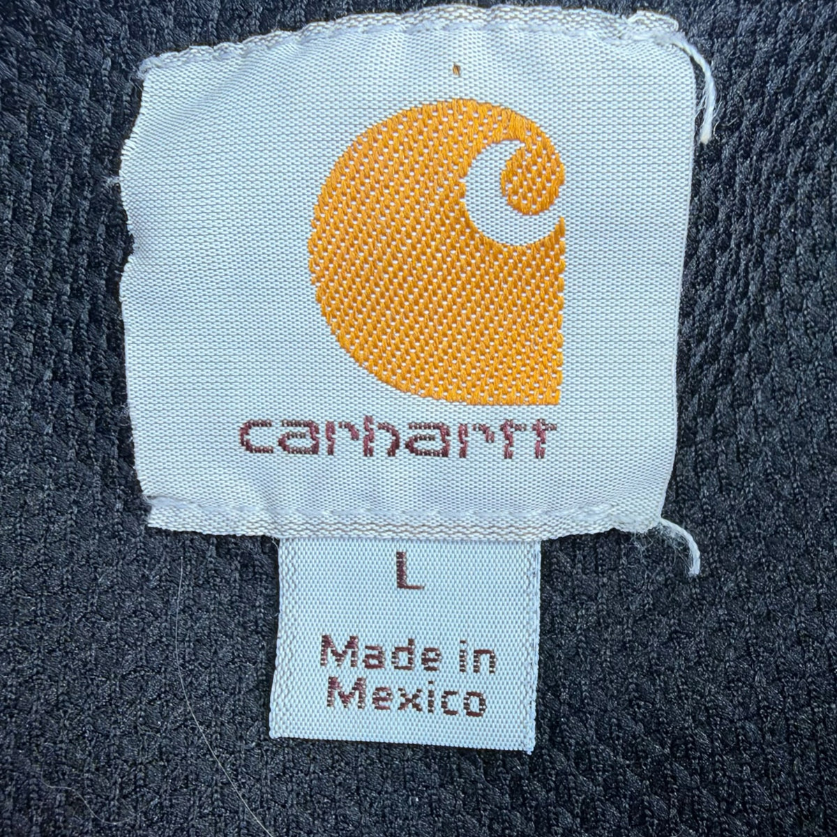 Vintage Carhartt Zip Up Sweater Tan