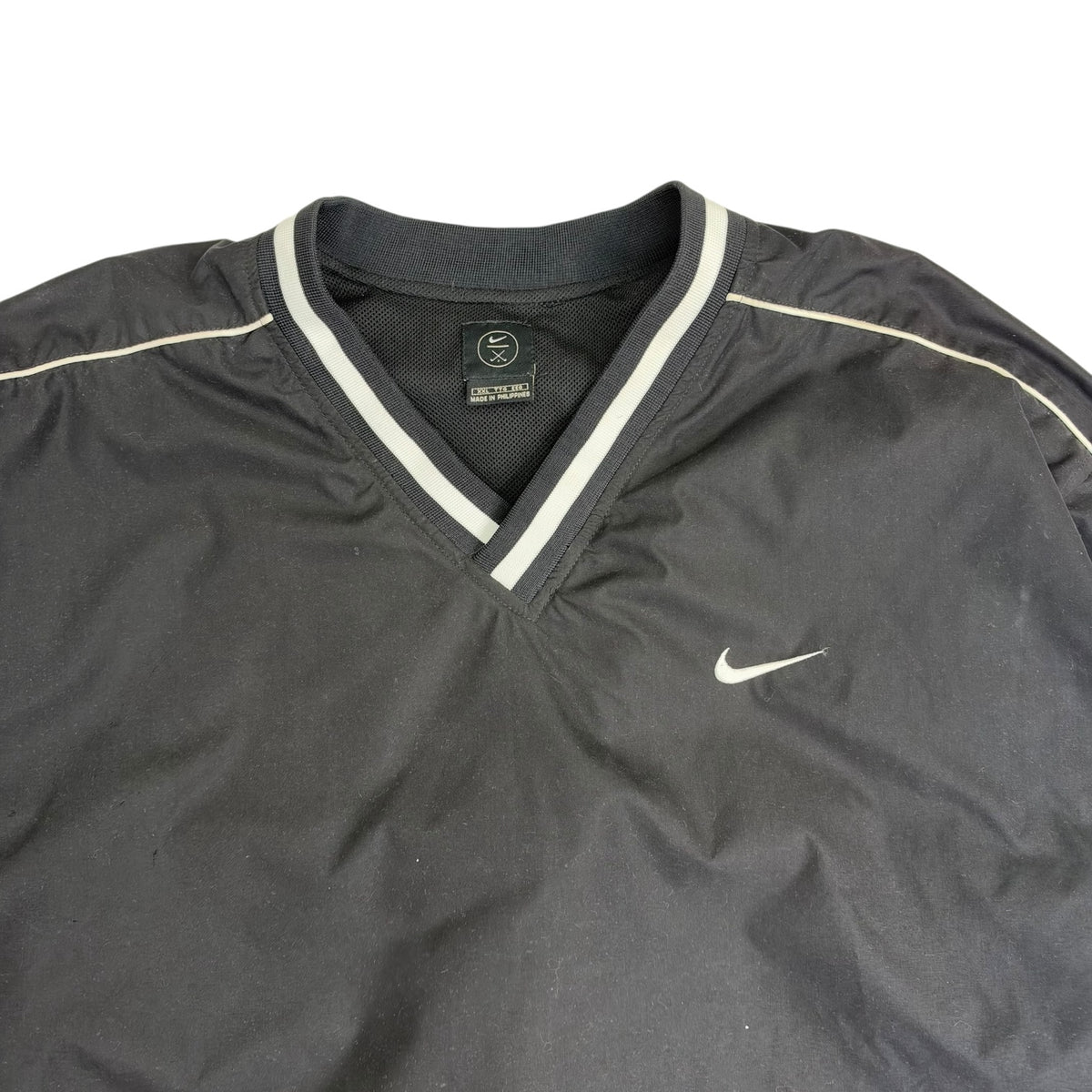 Vintage Nike Golf Pullover Windbreaker Black
