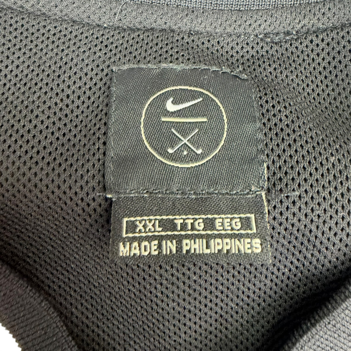 Vintage Nike Golf Pullover Windbreaker Black
