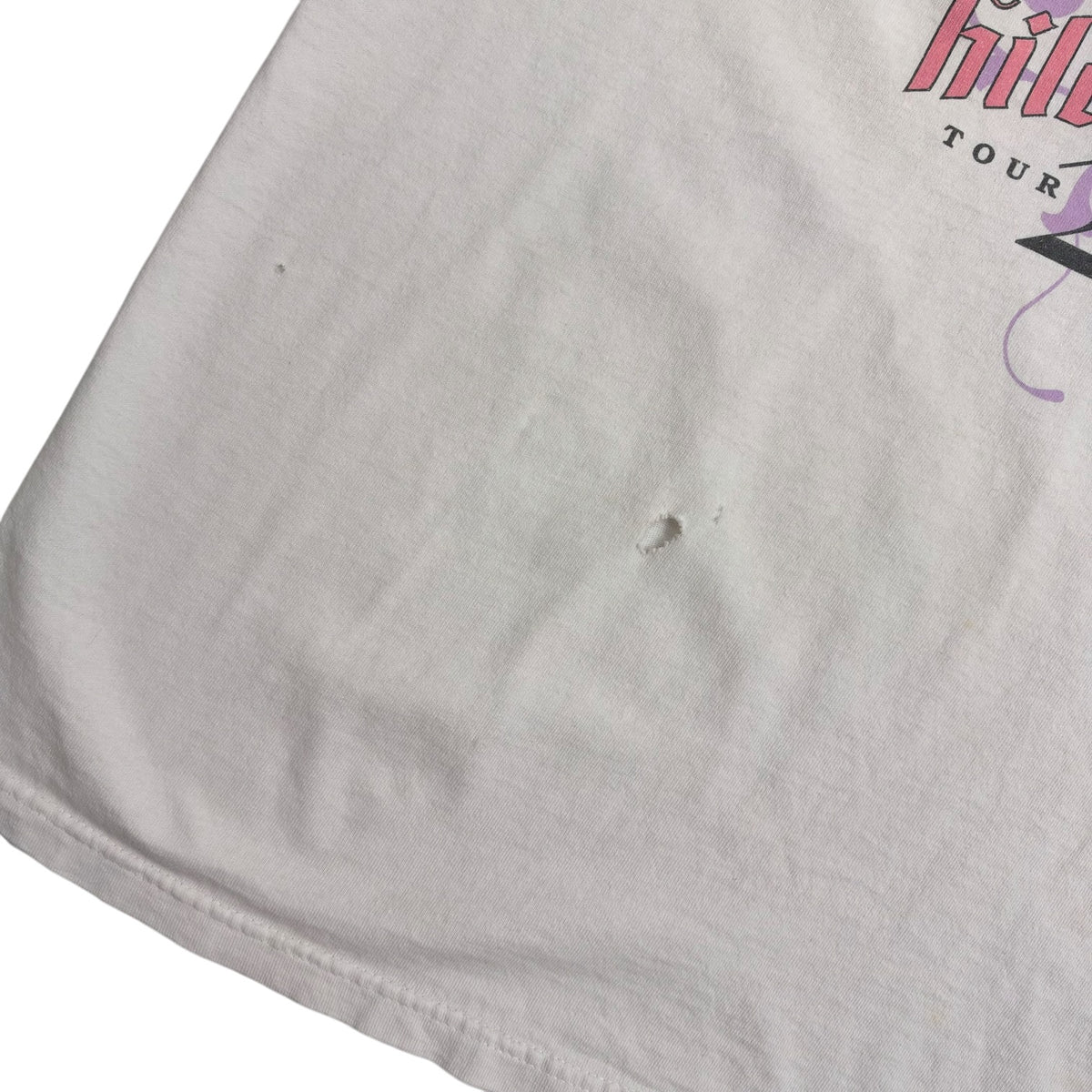 2005 Hillary Duff Tour Tee White