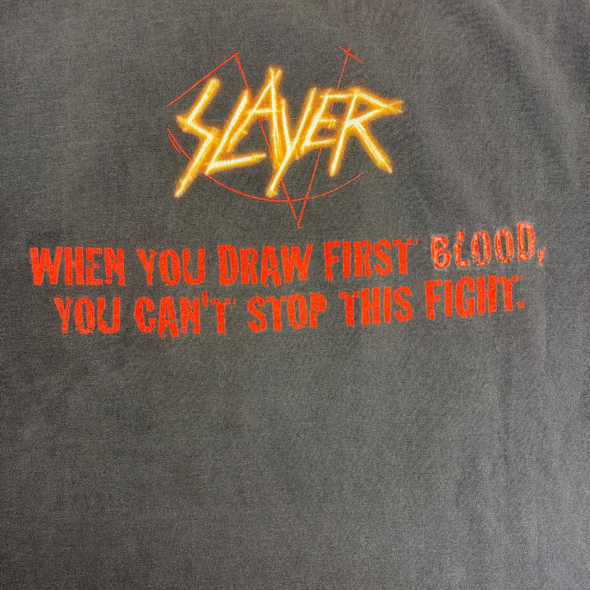 Vintage Slayer "Payback" Band Tee Black