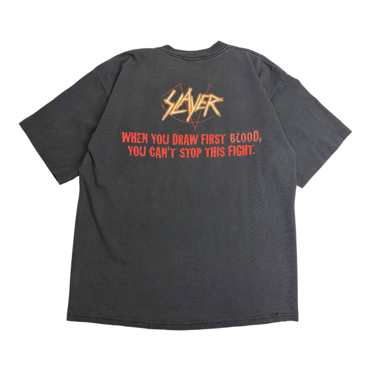 Vintage Slayer "Payback" Band Tee Black