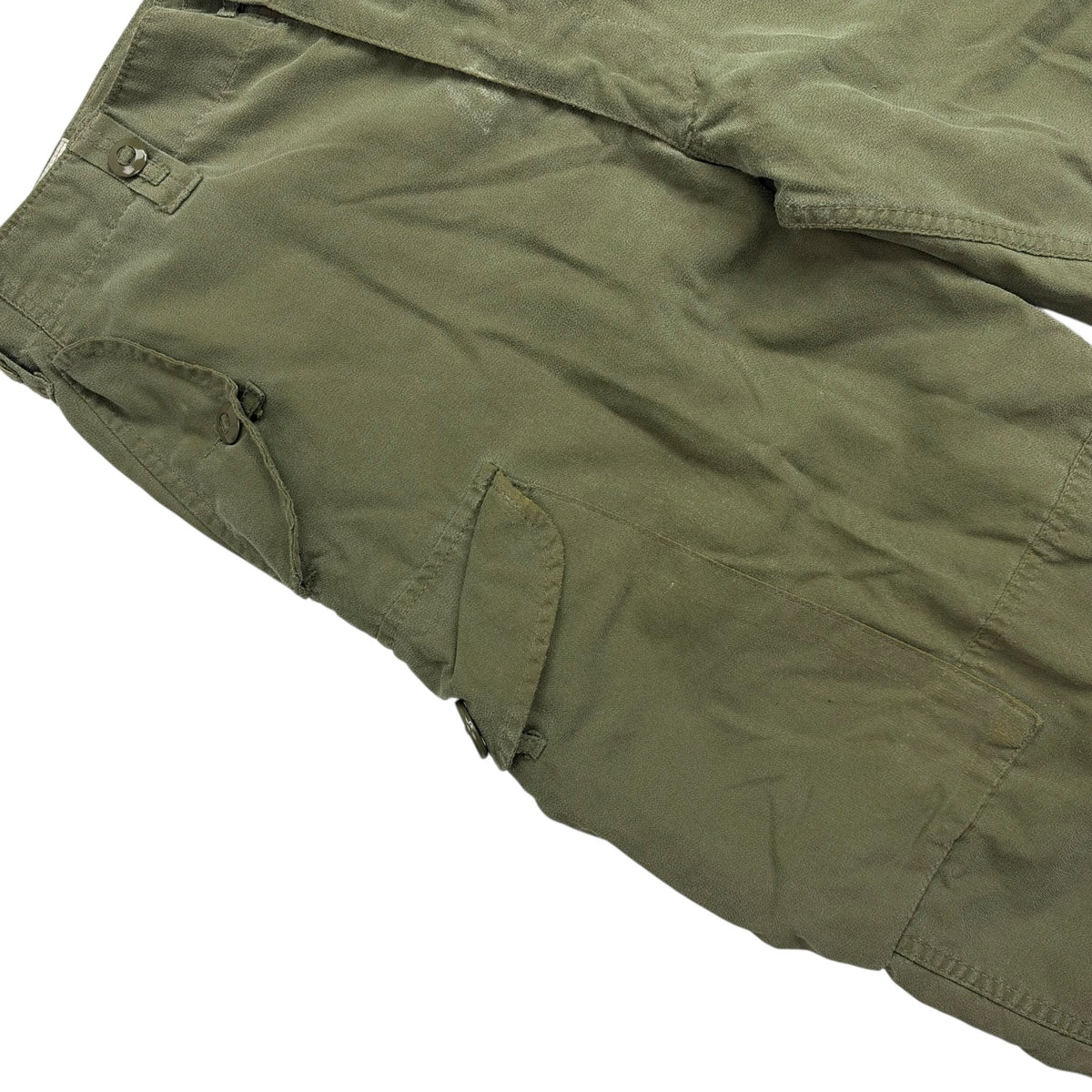 Vintage Canadian Army Lightweight Combat Trousers Green