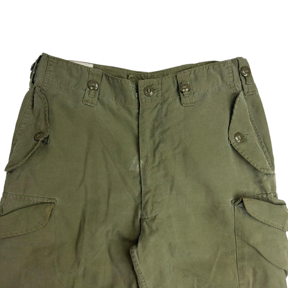 Vintage Canadian Army Lightweight Combat Trousers Green
