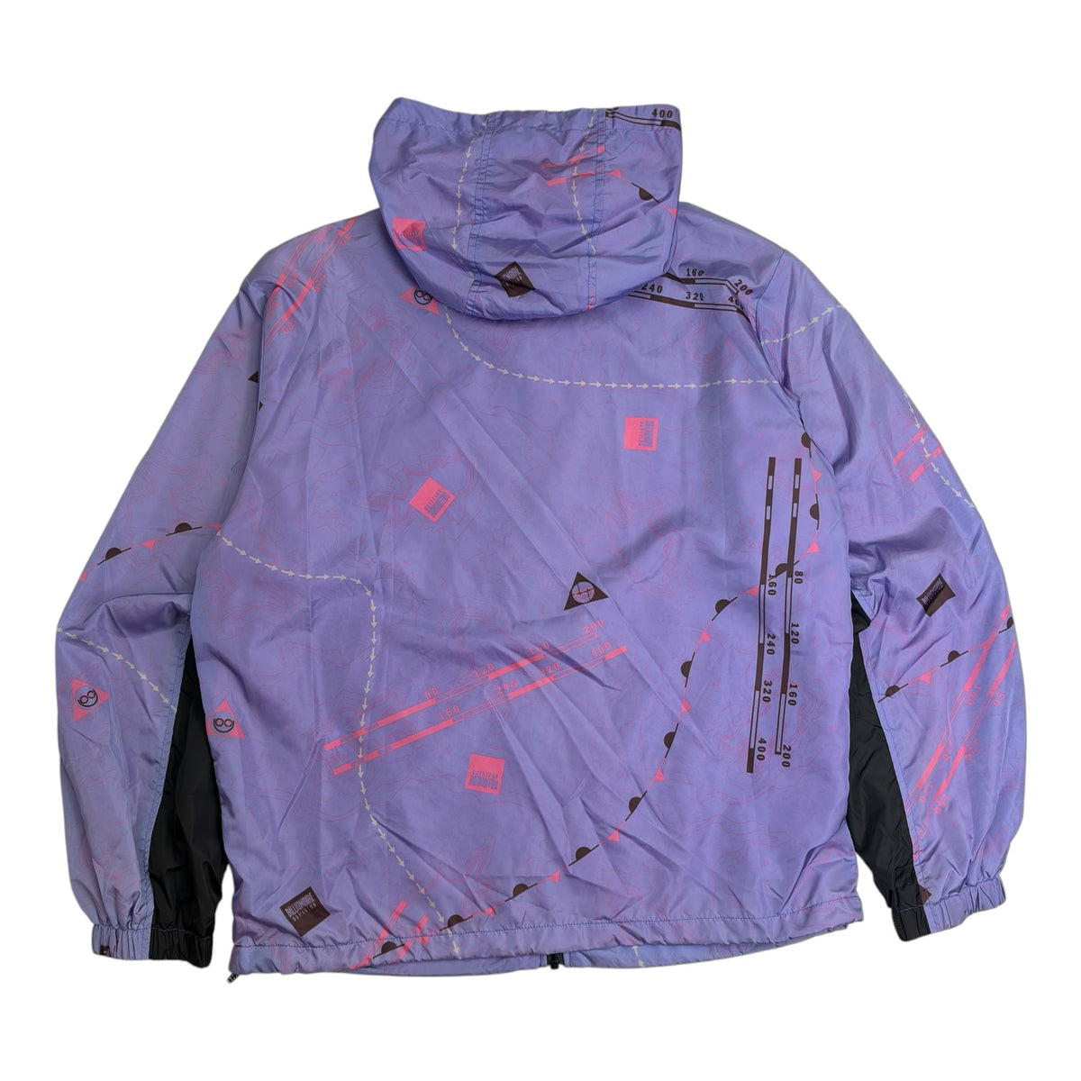 Billionaire Boys Club Nautical Print Windbreaker Purple