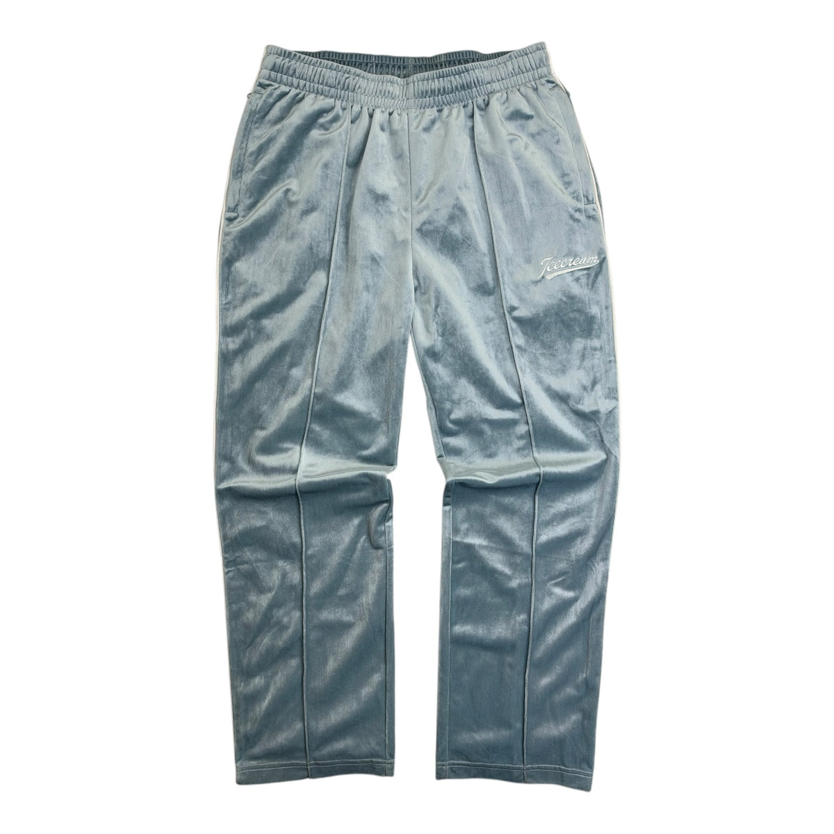 ICECREAM Velour Sweatpants Blue