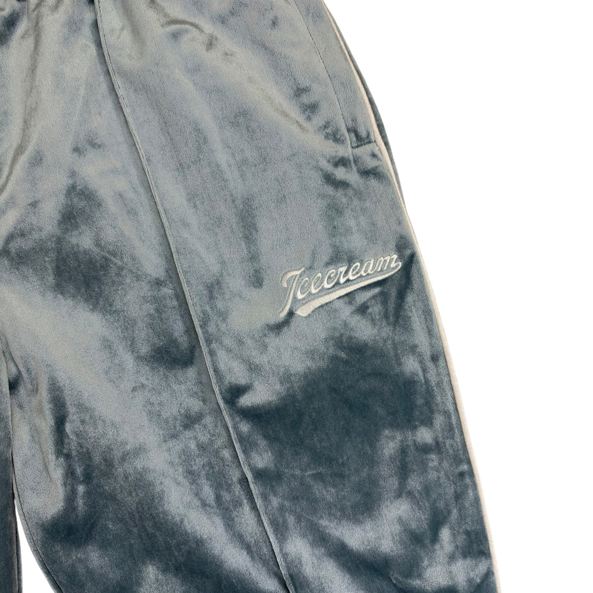ICECREAM Velour Sweatpants Blue