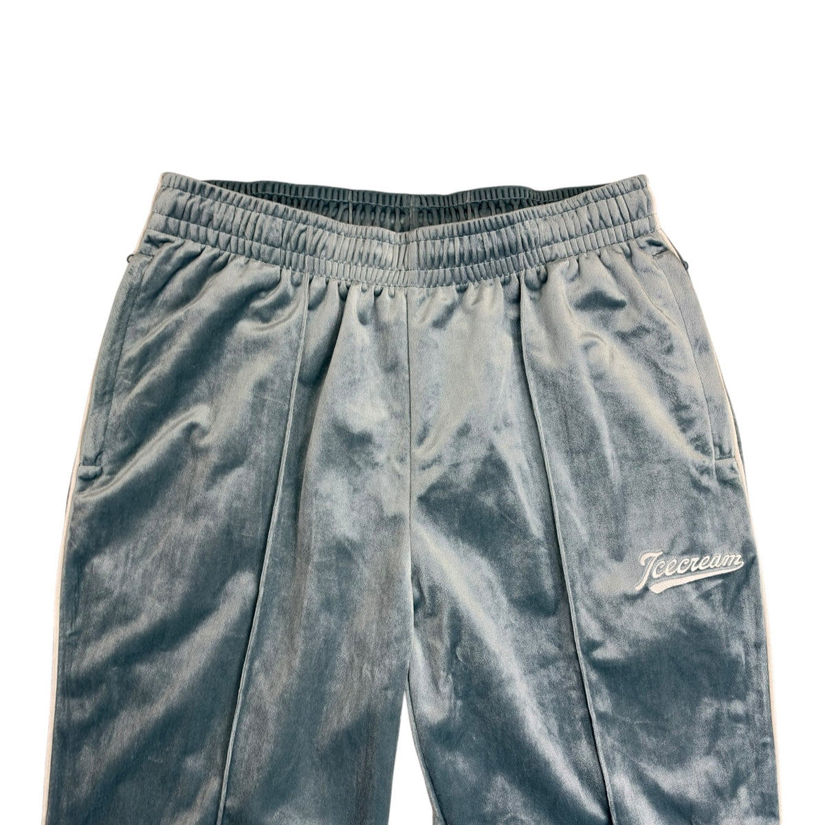 ICECREAM Velour Sweatpants Blue