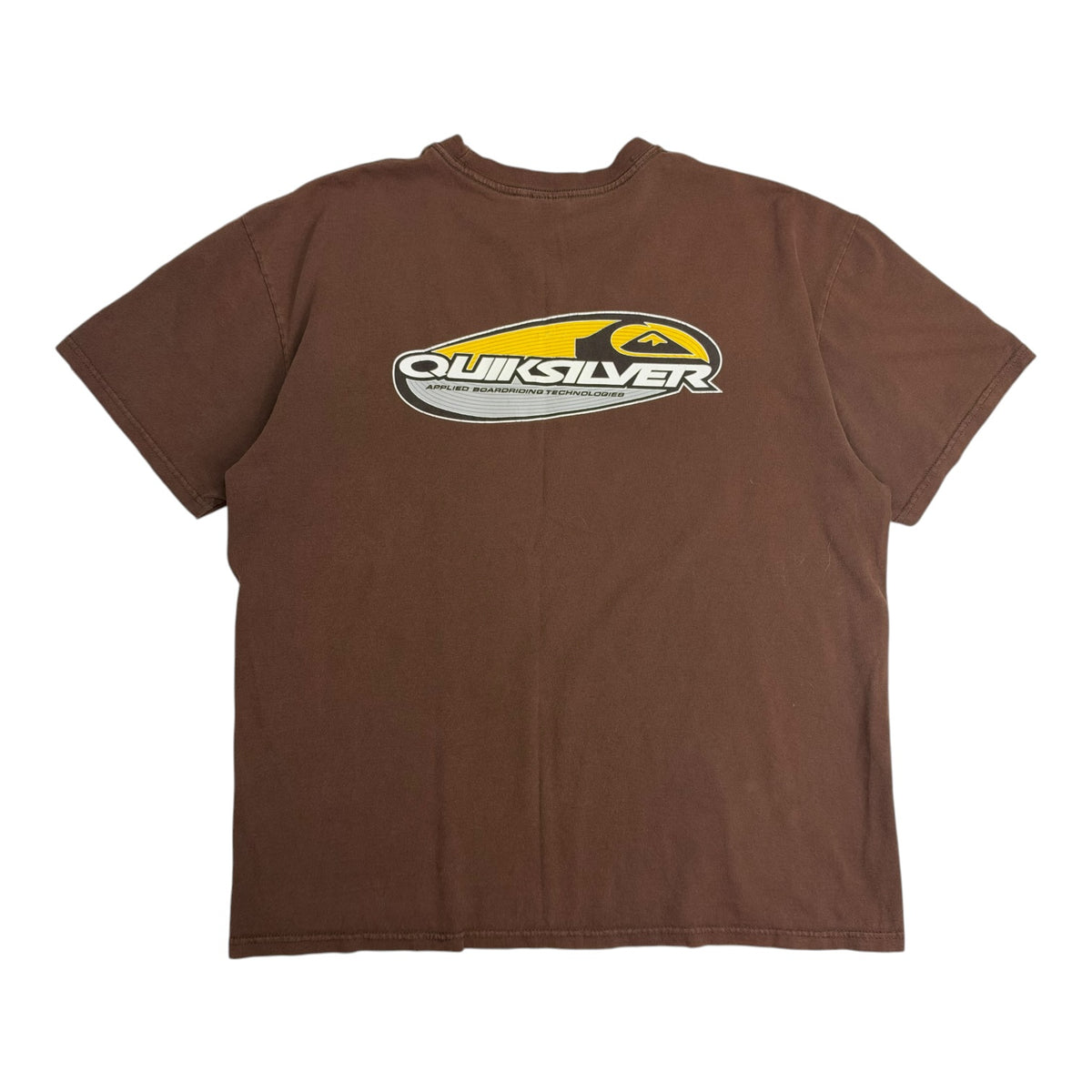 Vintage Quicksilver Logo Tee Brown