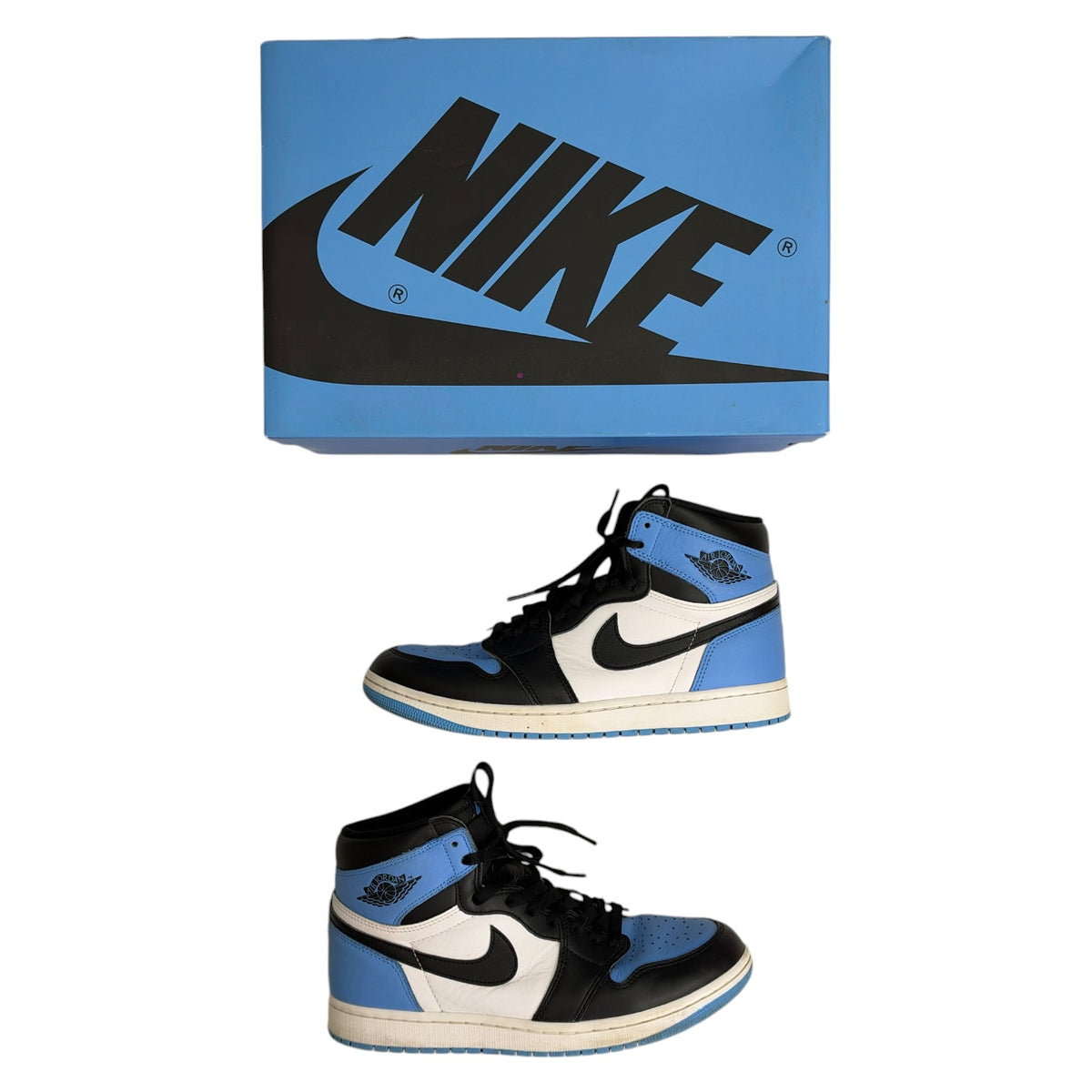 Jordan 1 Retro High OG UNC Toe (Used)