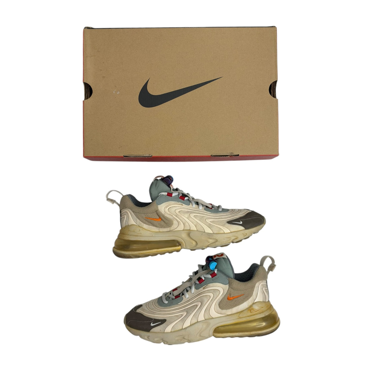 Nike Air Max 270 React ENG Travis Scott Cactus Trails (Used)