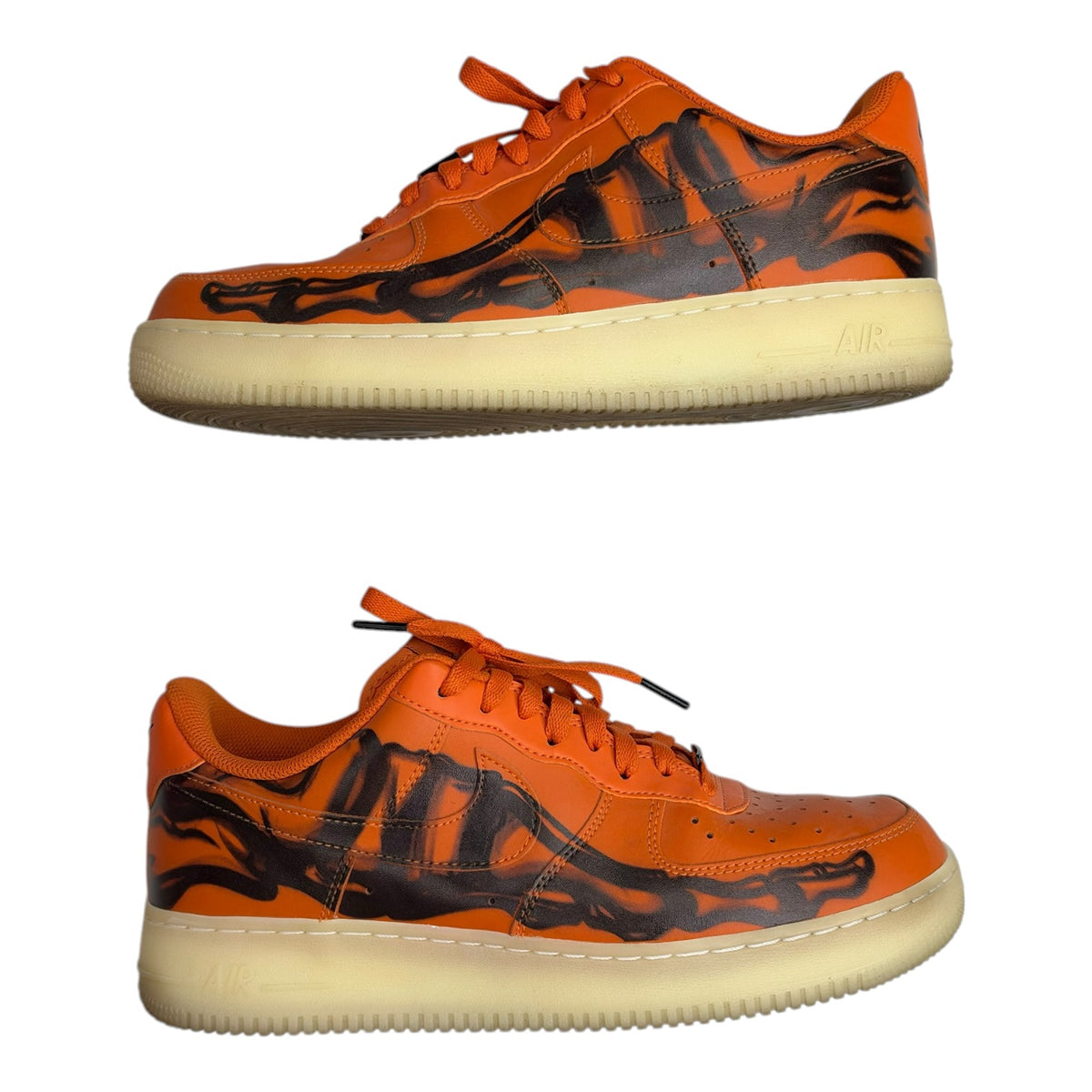 Nike Air Force 1 Low Orange Skeleton (Used)