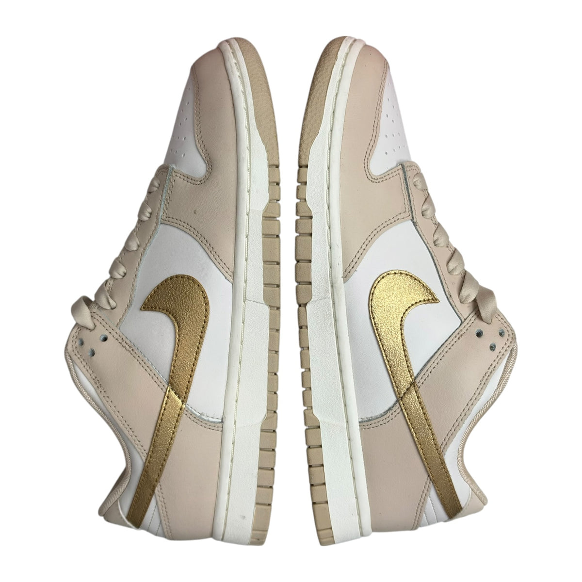 Nike Dunk Low Phantom Metallic Gold (Women's) (Used)