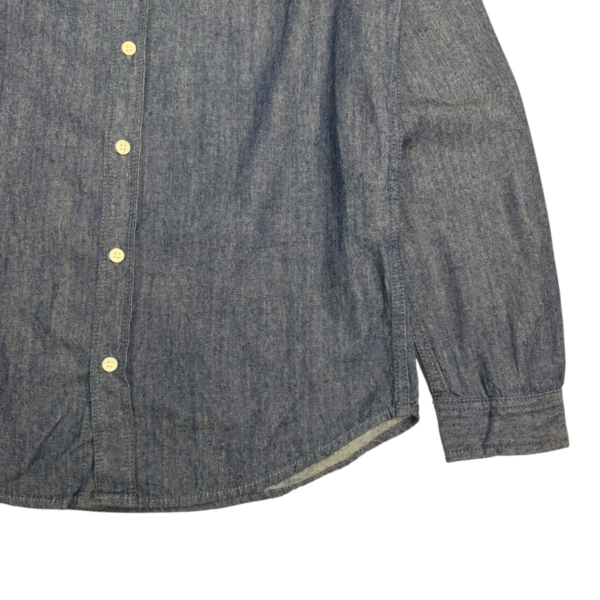 Evisu Denim Button Up Shirt Indigo