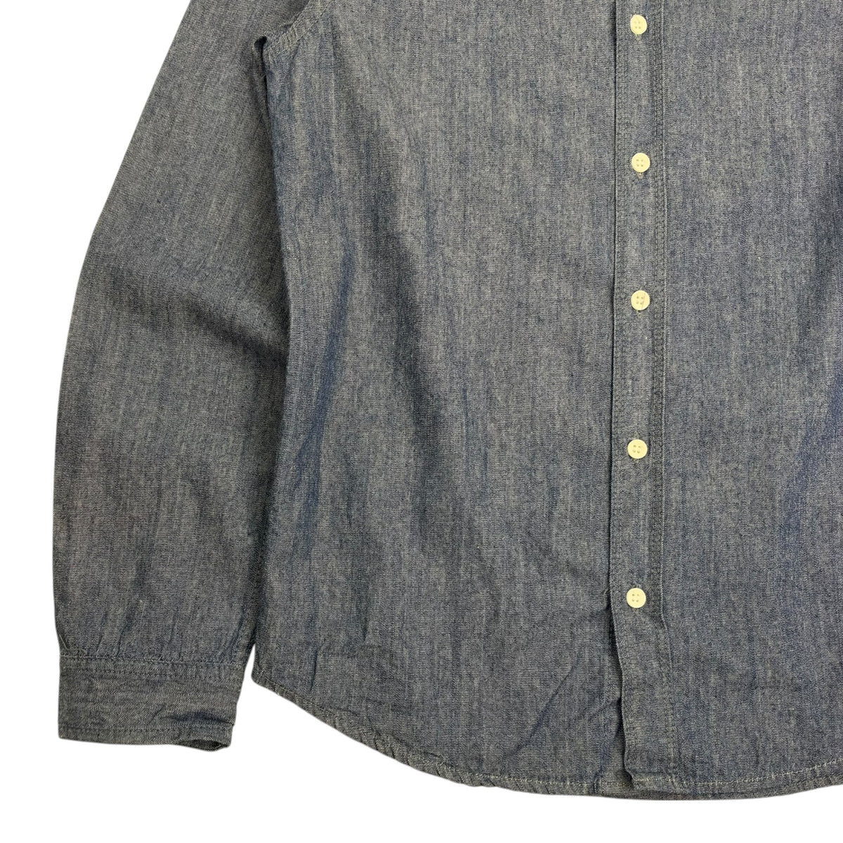 Evisu Denim Button Up Shirt Indigo