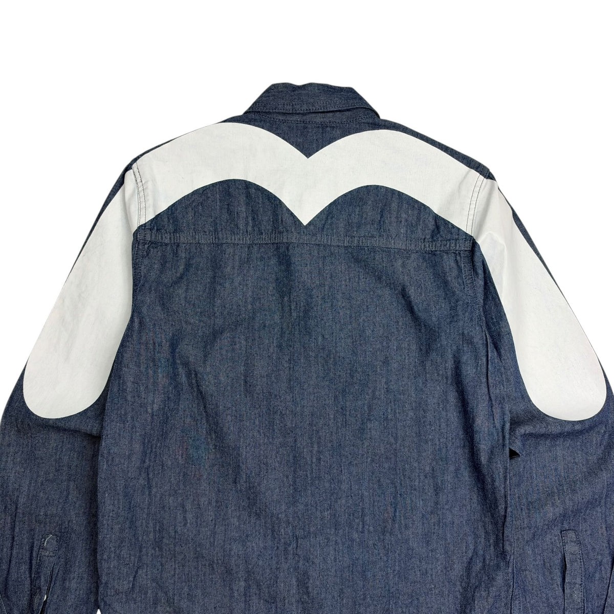 Evisu Denim Button Up Shirt Indigo