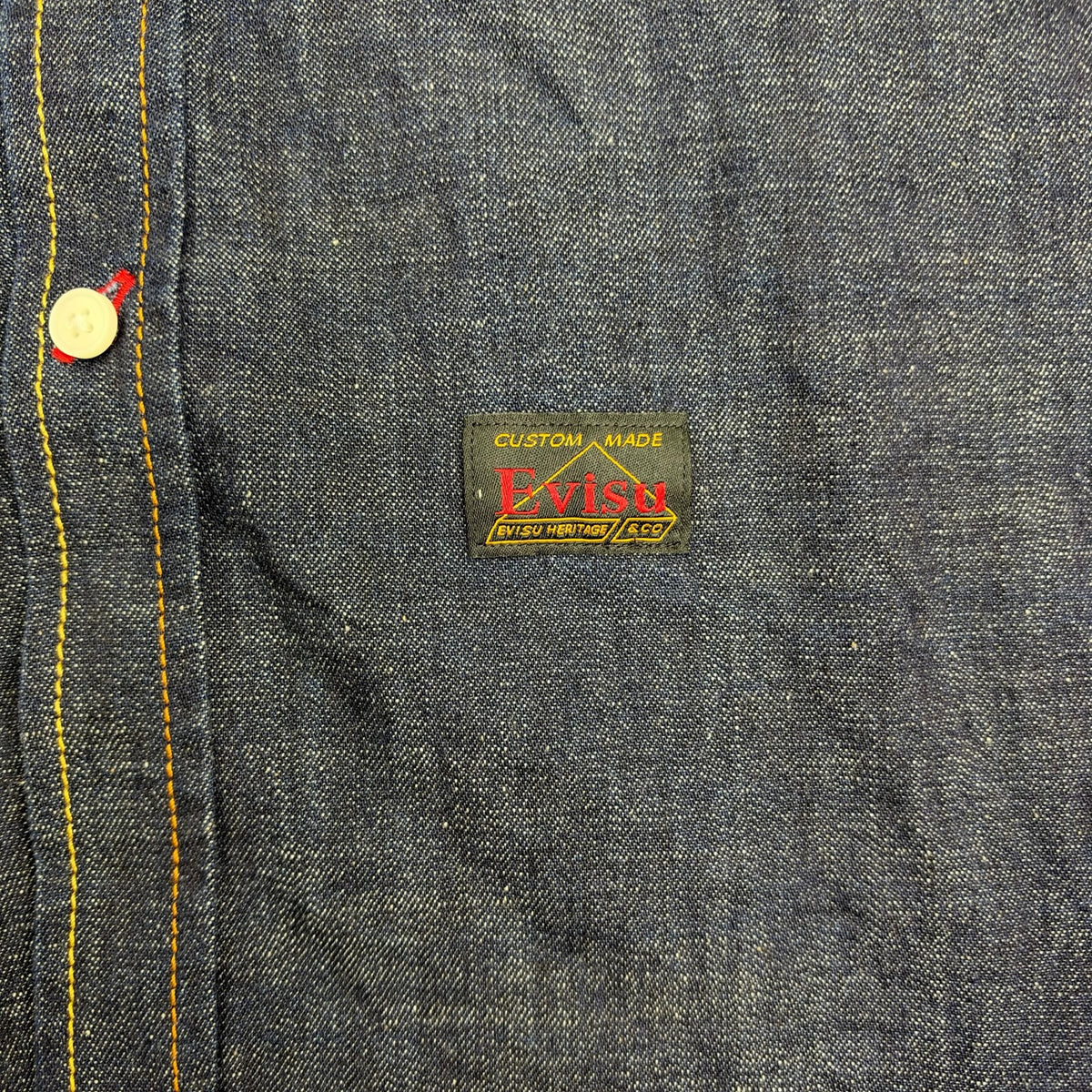 Evisu Denim Jacket Raw Indigo