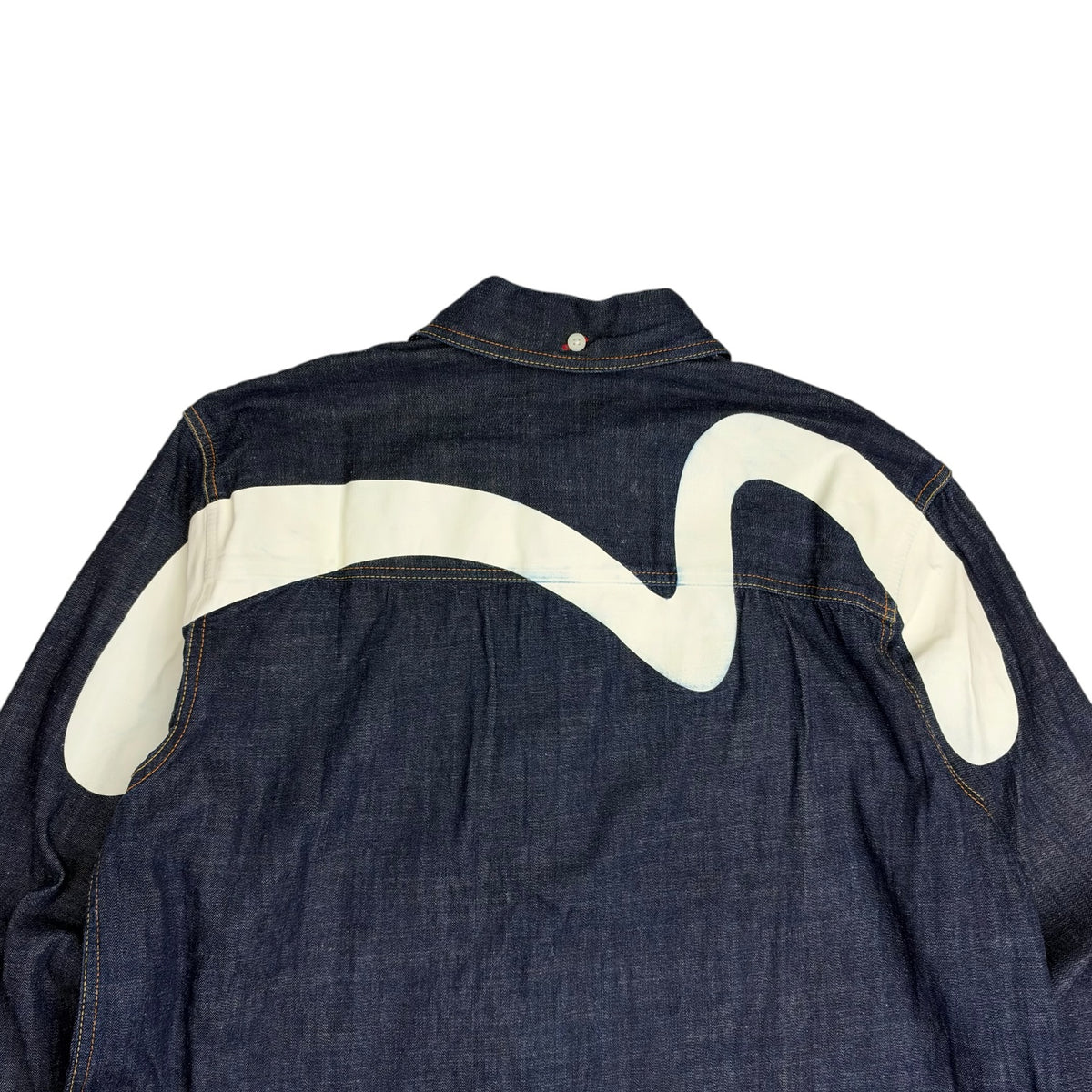Evisu Denim Jacket Raw Indigo