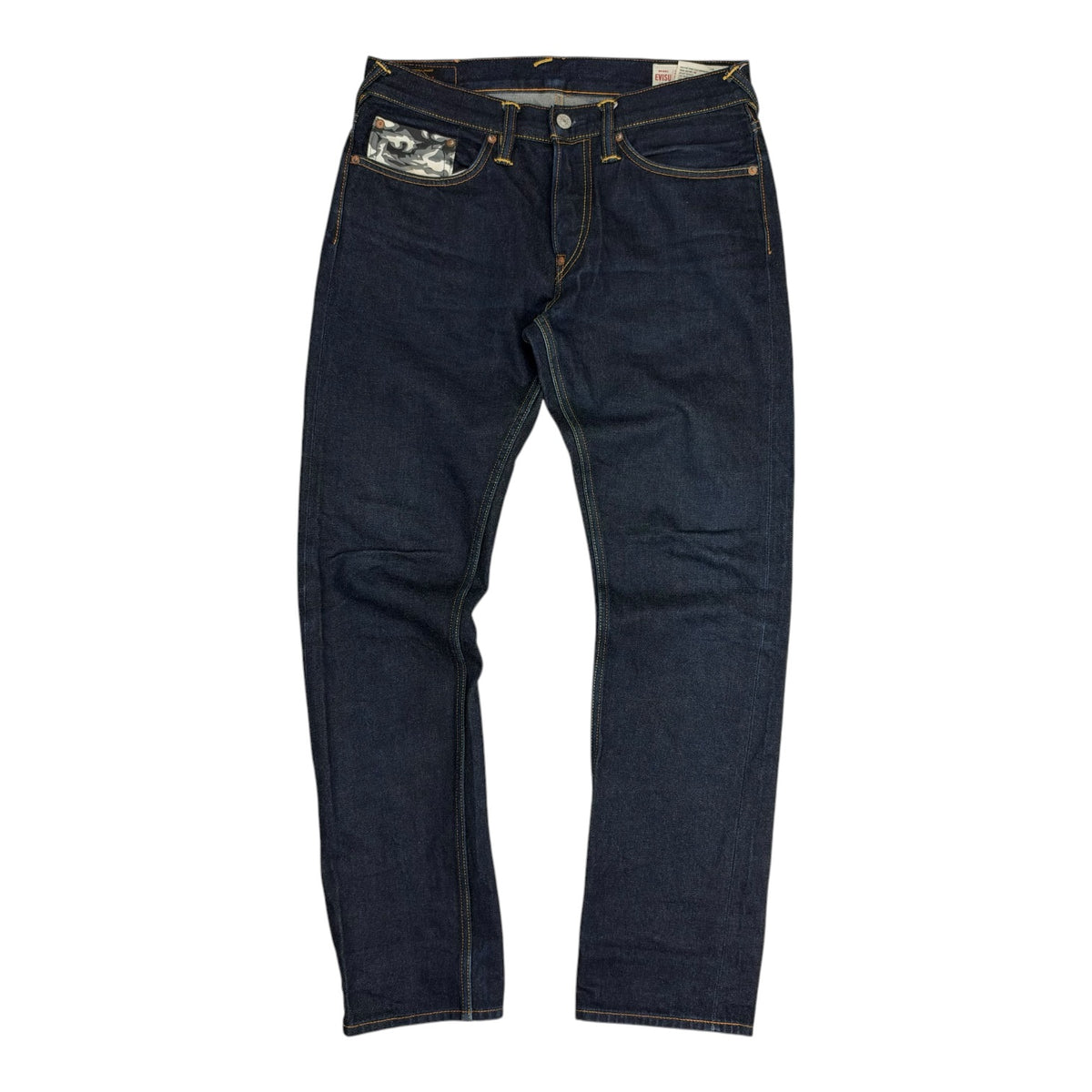 Evisu No.3 Denim Pants Dark Wash