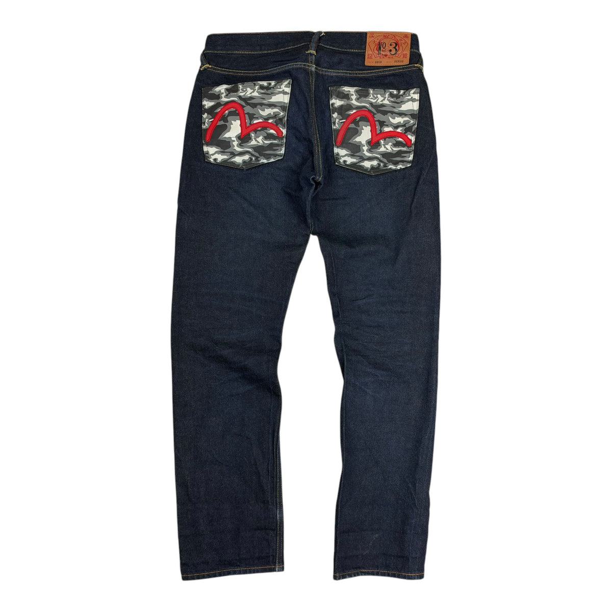 Evisu No.3 Denim Pants Dark Wash