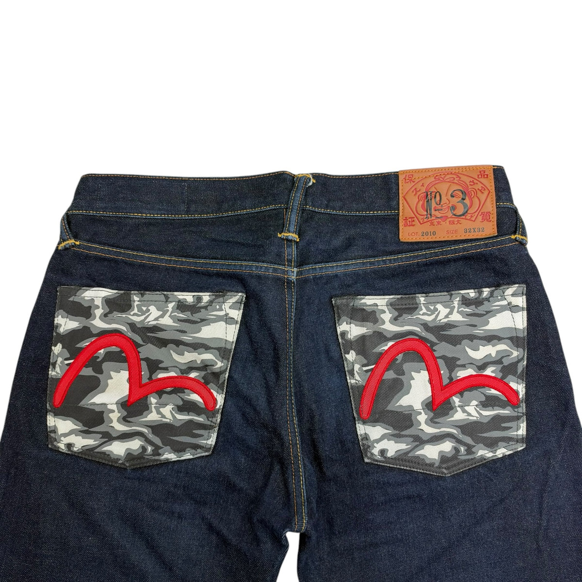 Evisu No.3 Denim Pants Dark Wash