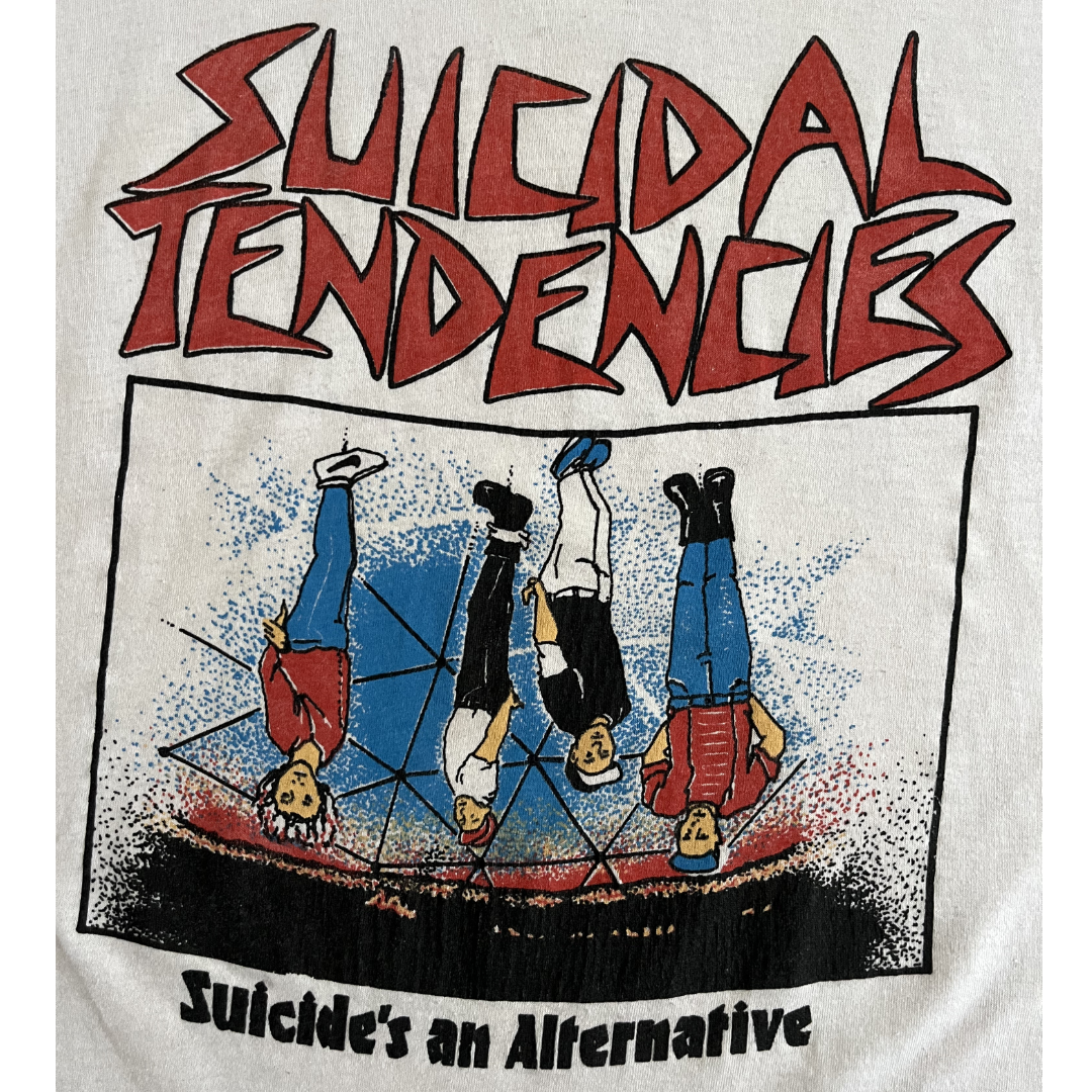 Vintage 80s Suicidal Tendencies “Suicide’s An Alternative” T-Shirt