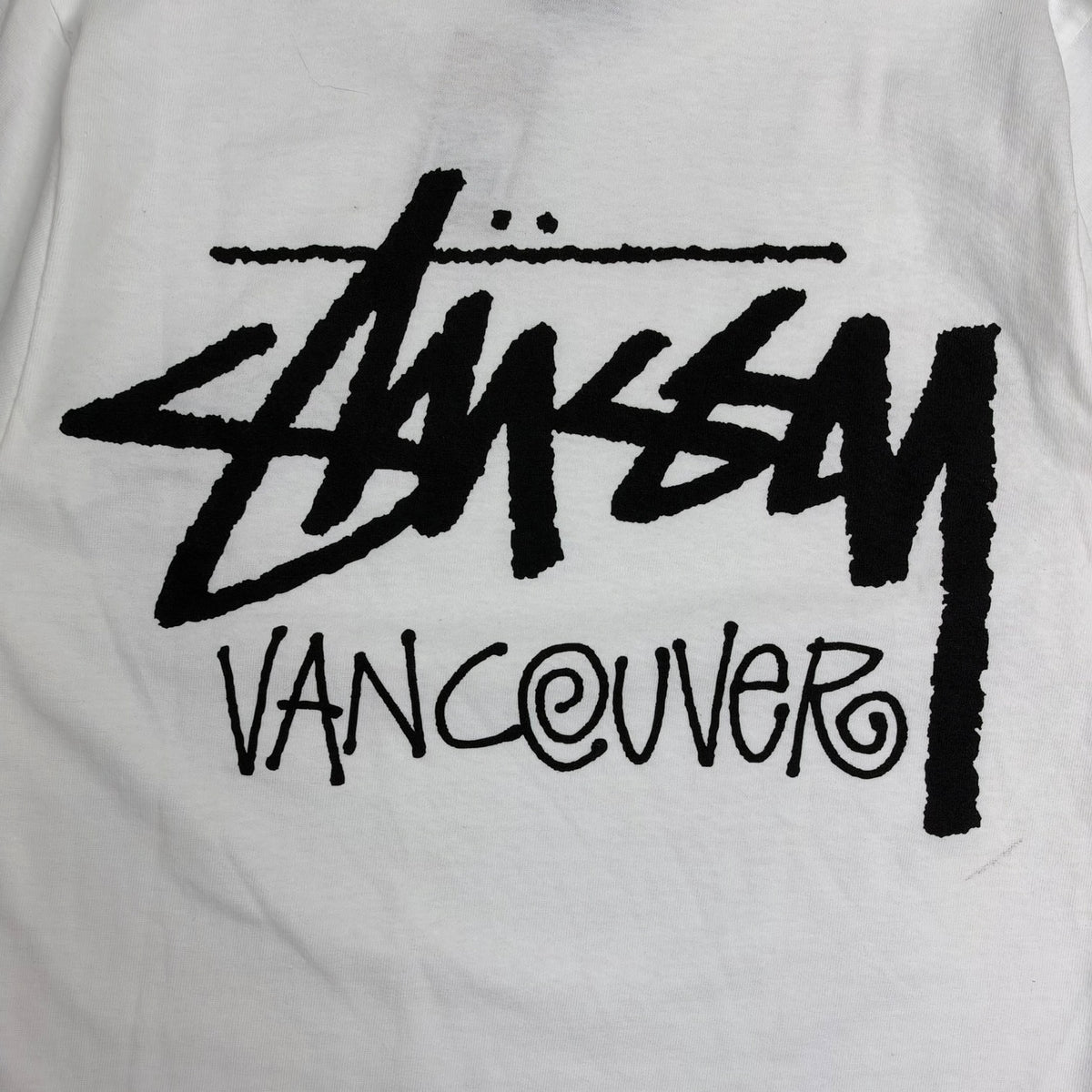 Stussy Vancouver Chapter Tee White