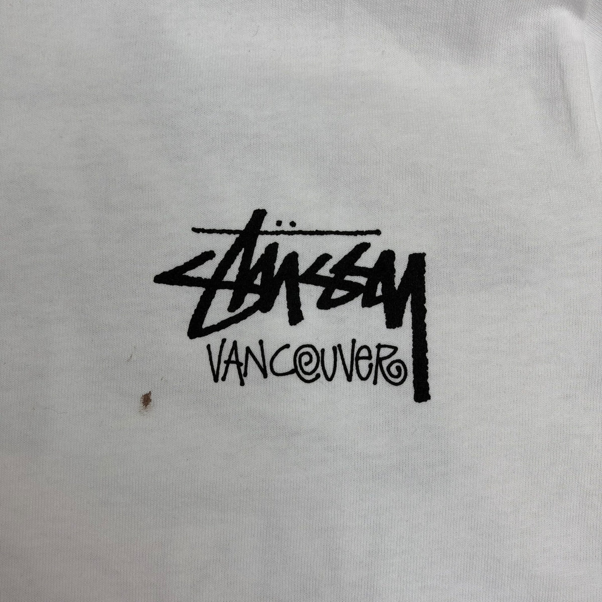Stussy Vancouver Chapter Tee White