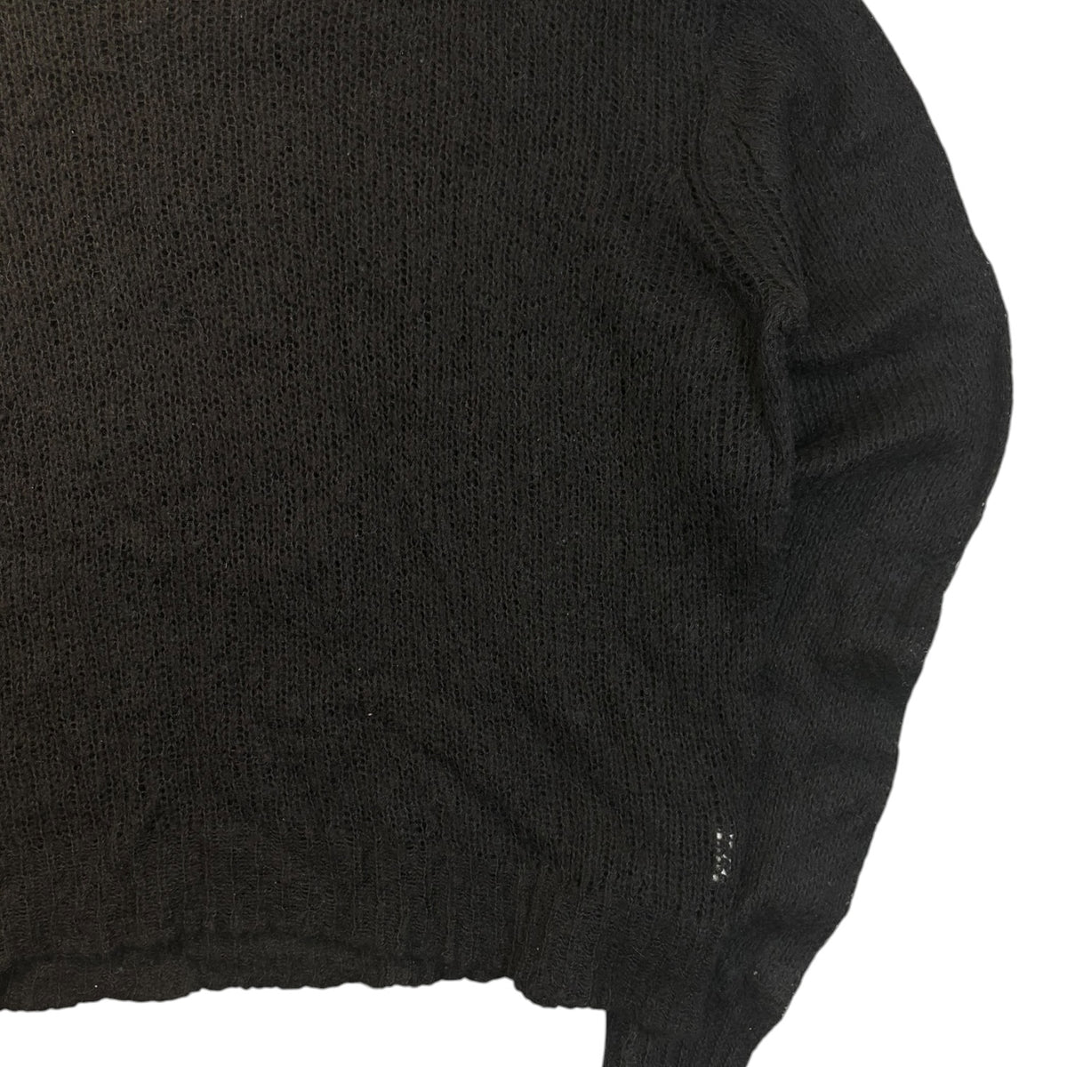 Stussy S Loose Knit Sweater Black