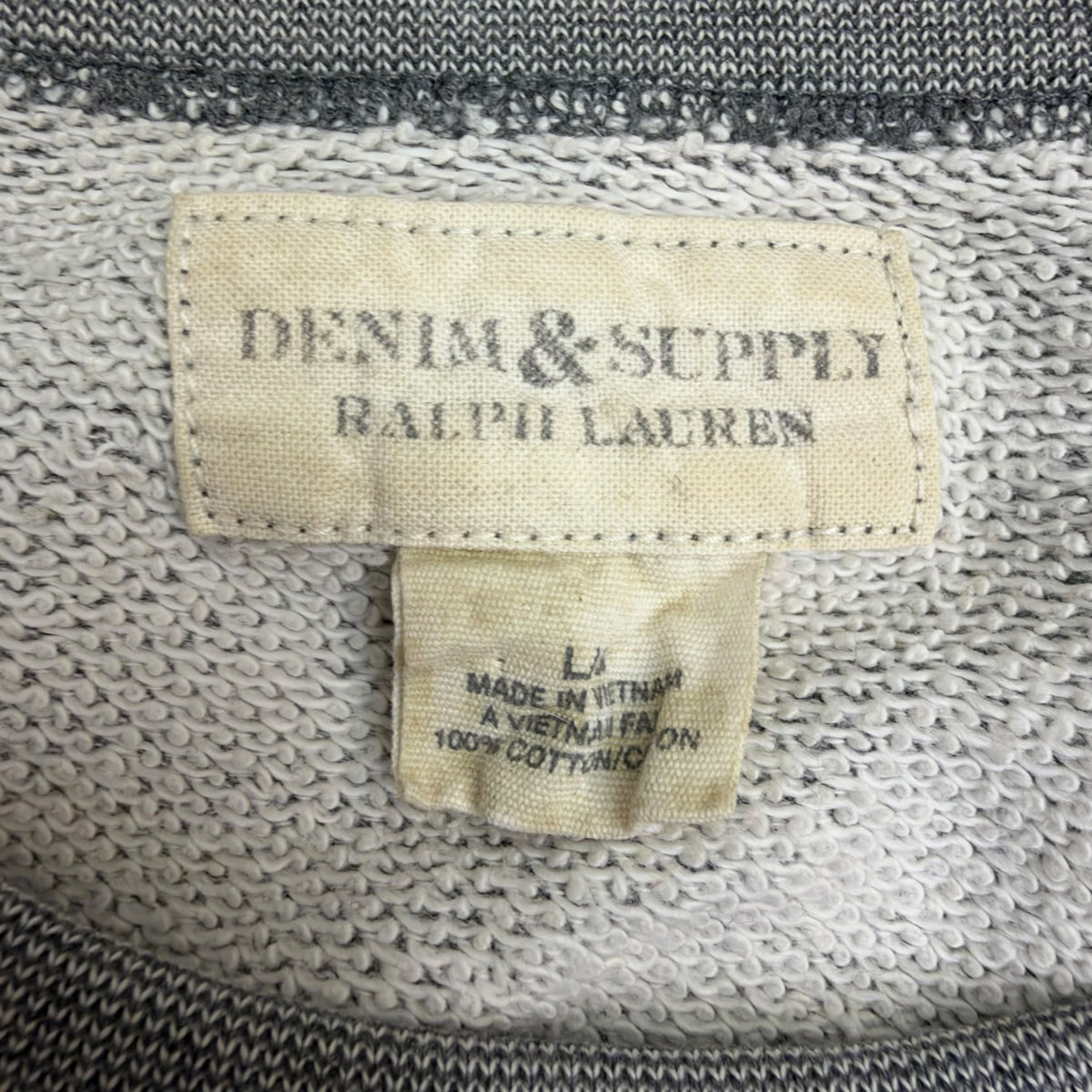 Vintage Denim & Supply Ralph Lauren Sweater Grey