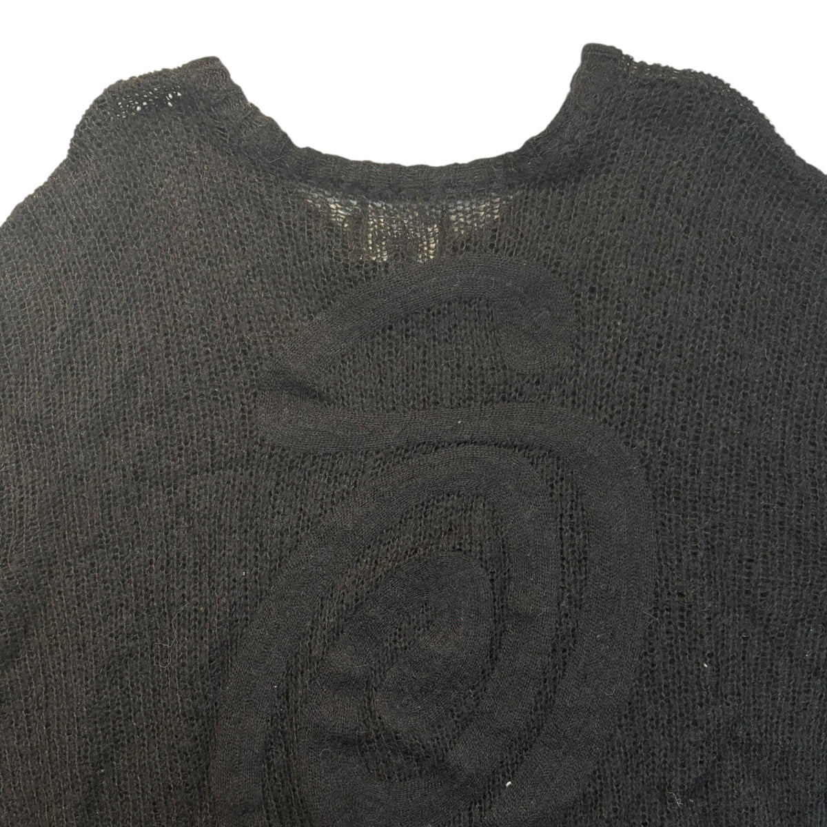 Stussy S Loose Knit Sweater Black