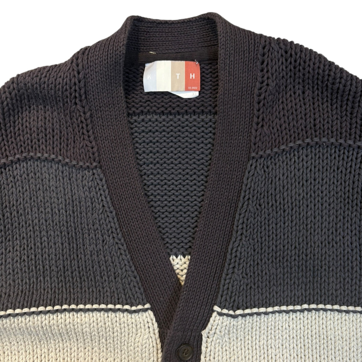 SS22 Kith Weirfield Cardigan Sweater Multicolour