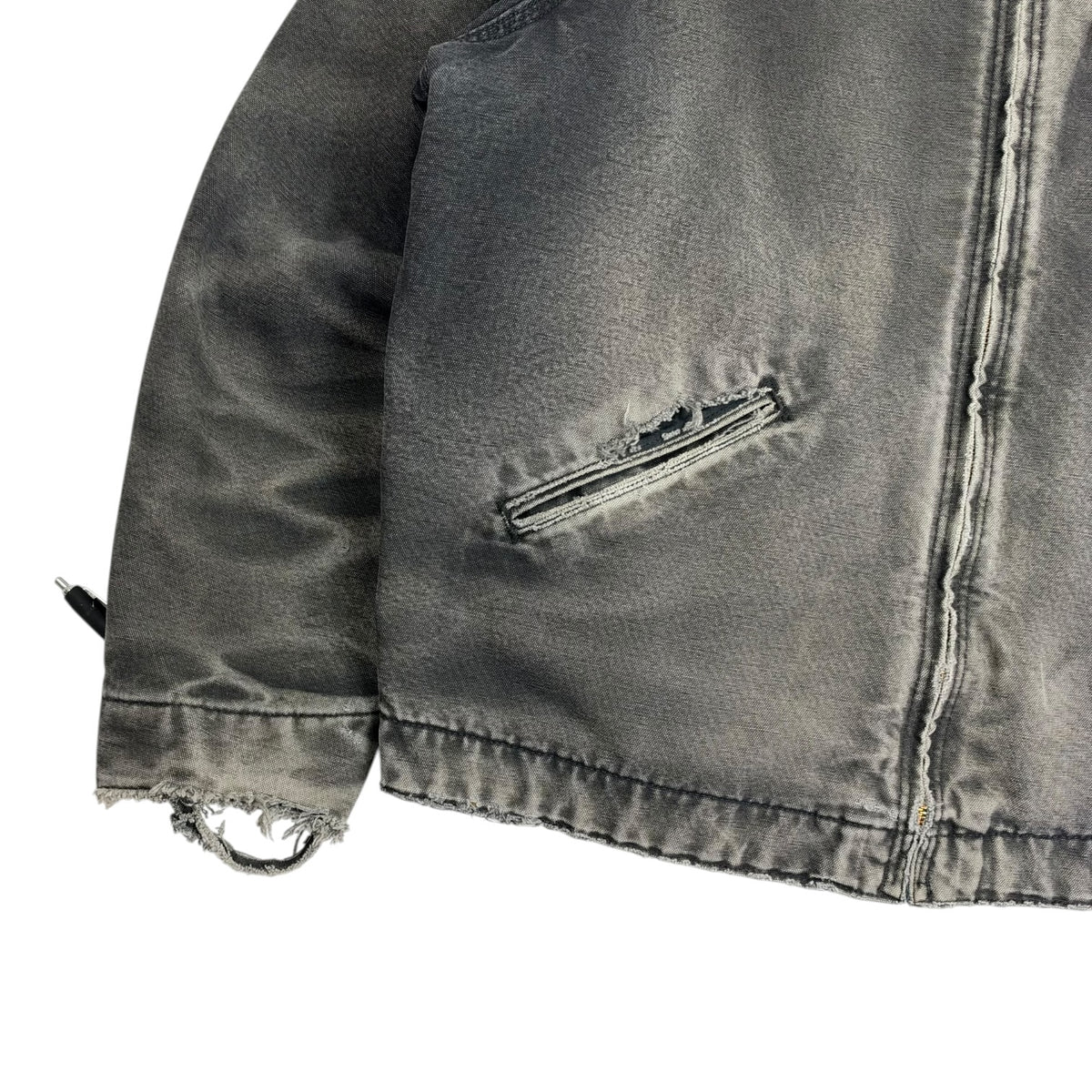 Vintage Carhartt Detroit Jacket Faded Grey