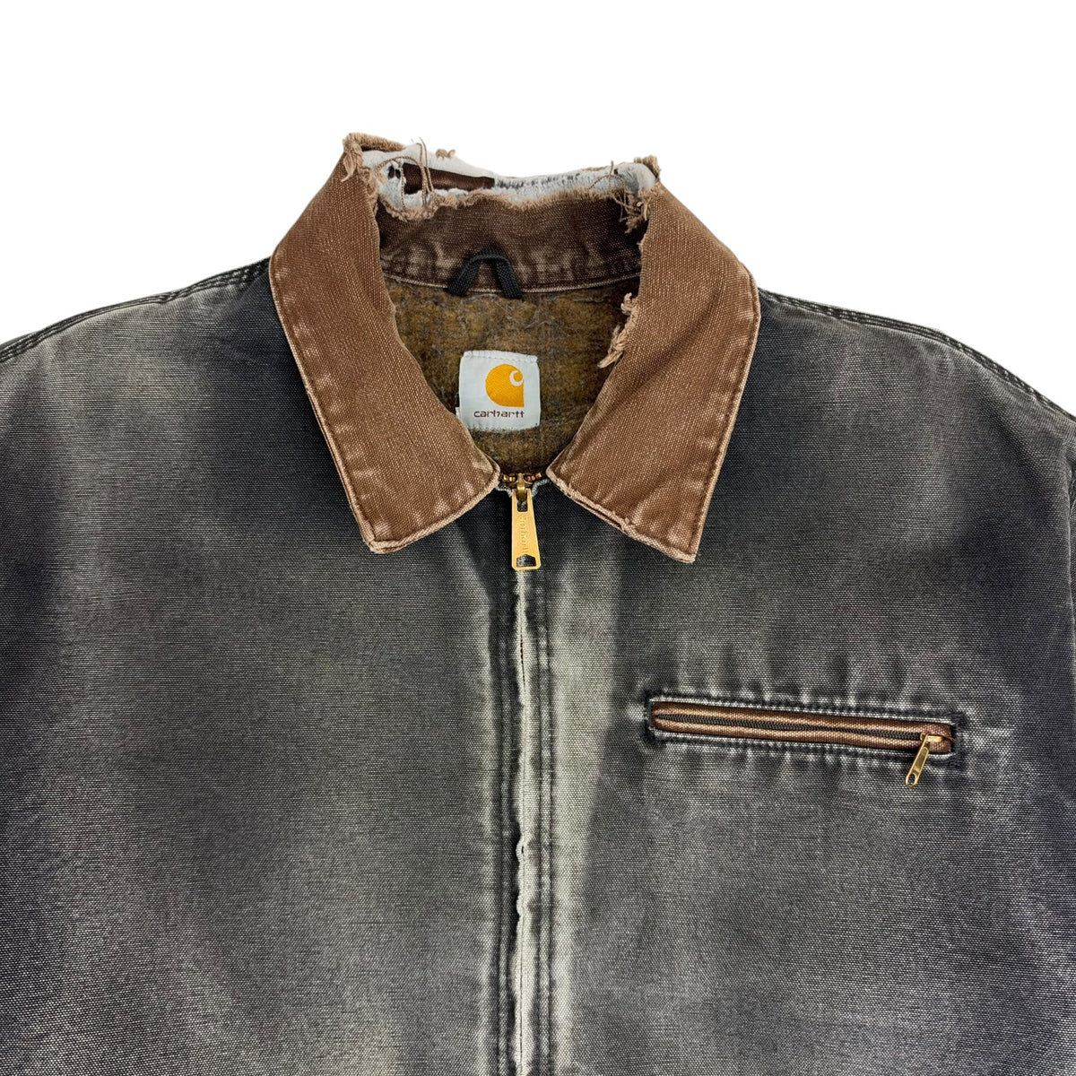 Vintage Carhartt Detroit Jacket Faded Grey