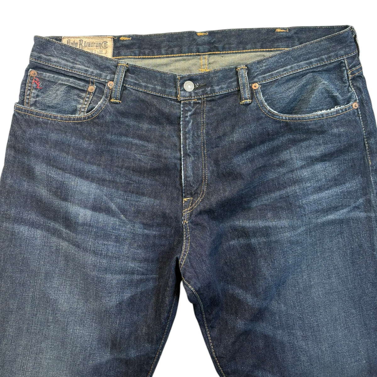 Polo Ralph Lauren Varick Slim Straight Selvedge Jeans Indigo