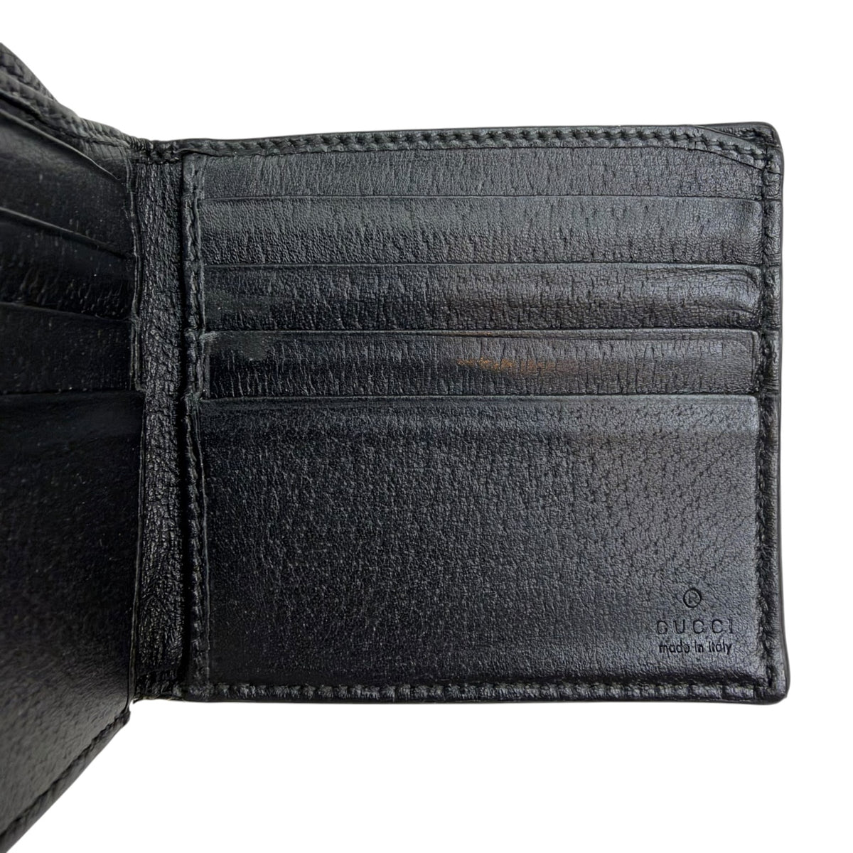 Gucci Animalier Bee Bifold Wallet Black