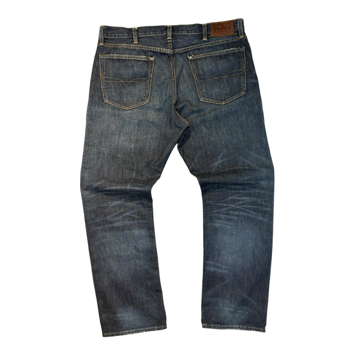 Polo Ralph Lauren Varick Slim Straight Selvedge Jeans Indigo