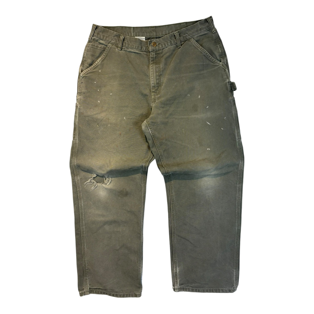 Carhartt Carpenter Dungaree Pants Moss Green