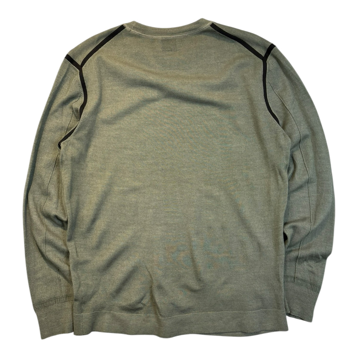 CP Company Crewneck Knit Sweater Olive Green