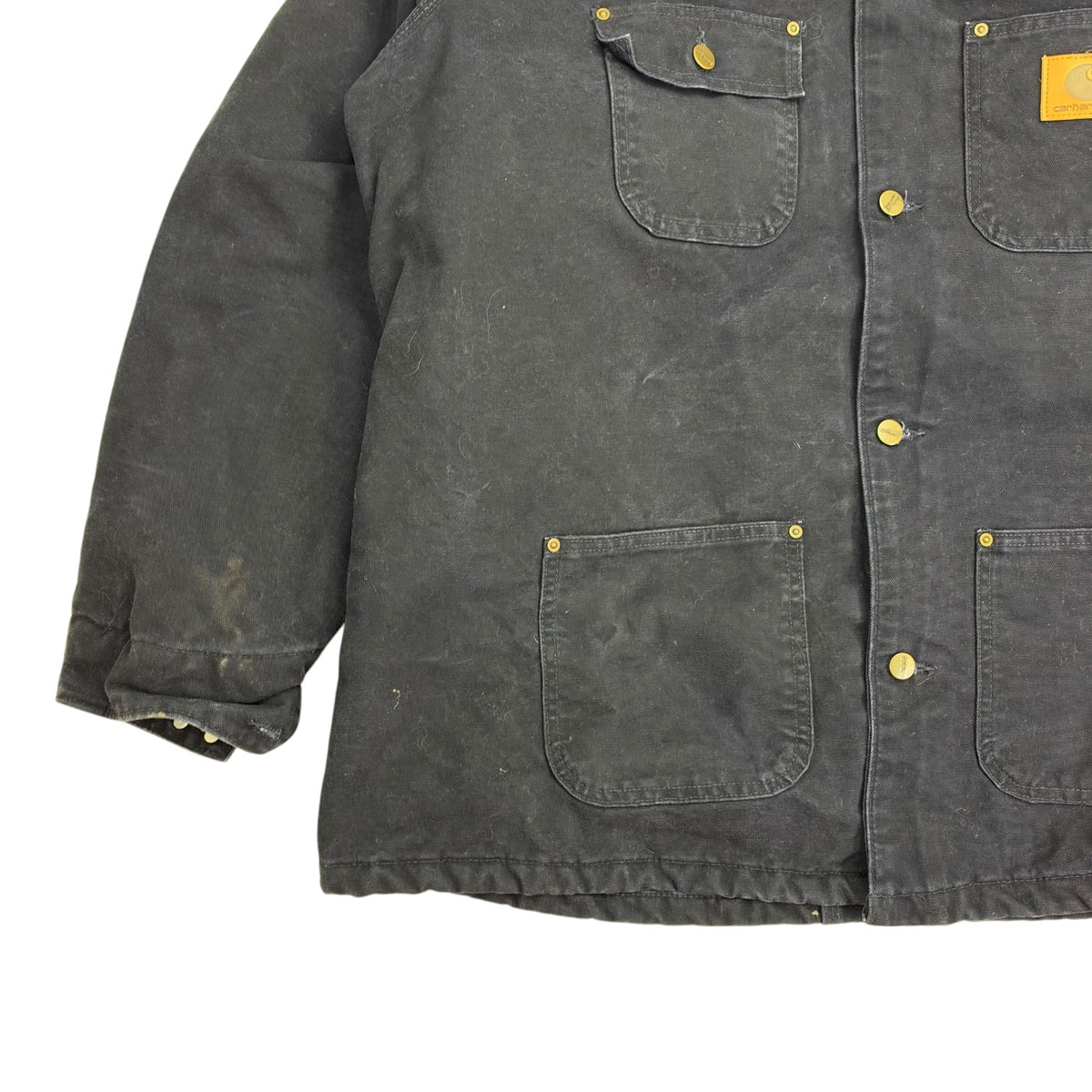 Vintage Carhartt Chore Coat Navy Blue