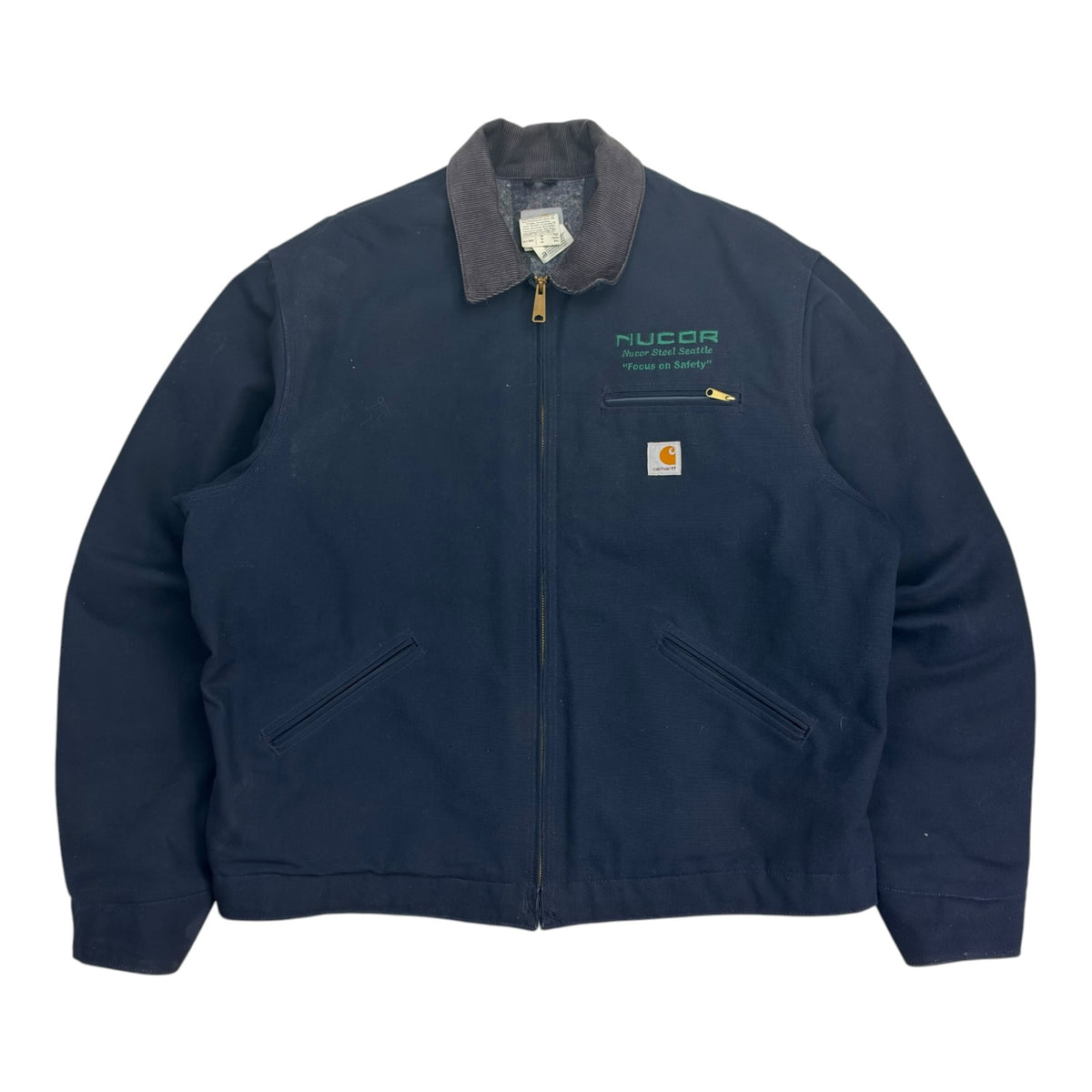Vintage Carhartt Detroit Jacket Dark Navy