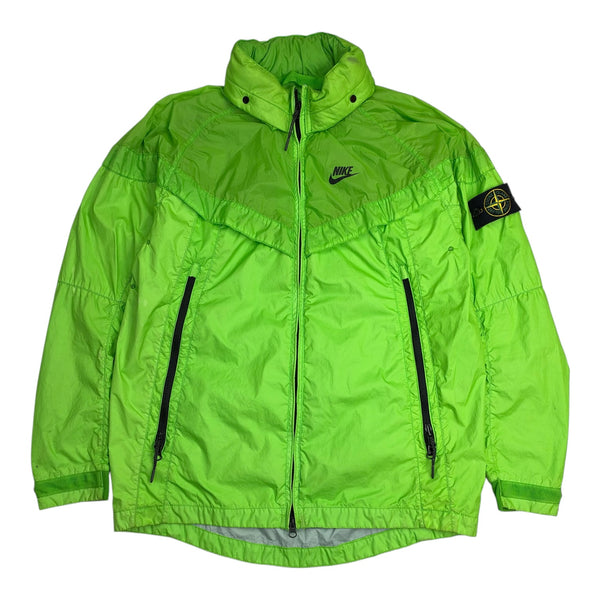 Stone Island x NikeLab Hyper Light Membrana Windrunner Jacket Green