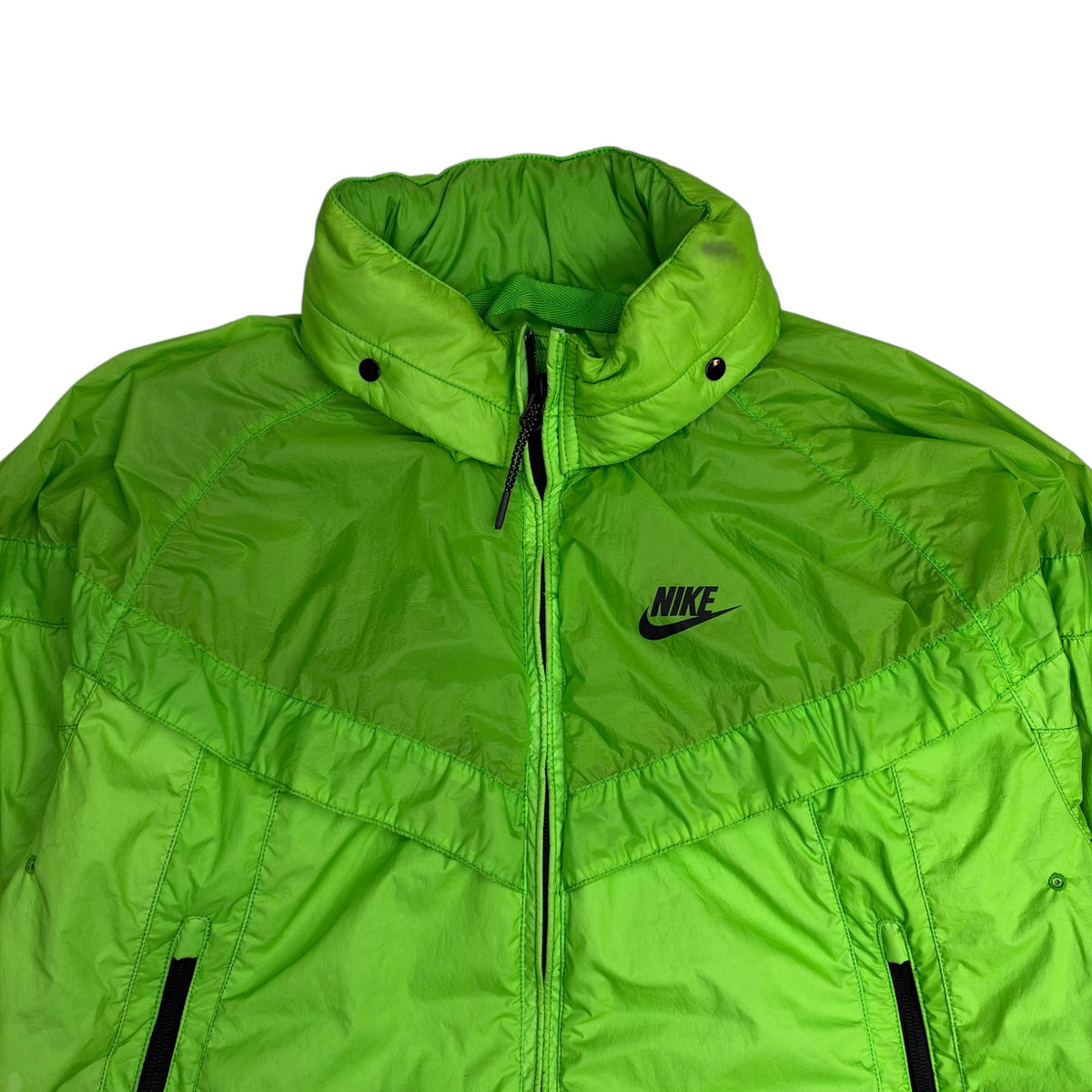 Stone Island x NikeLab Hyper Light Membrana Windrunner Jacket Green