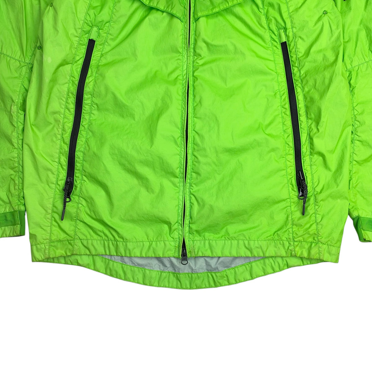 Stone Island x NikeLab Hyper Light Membrana Windrunner Jacket Green