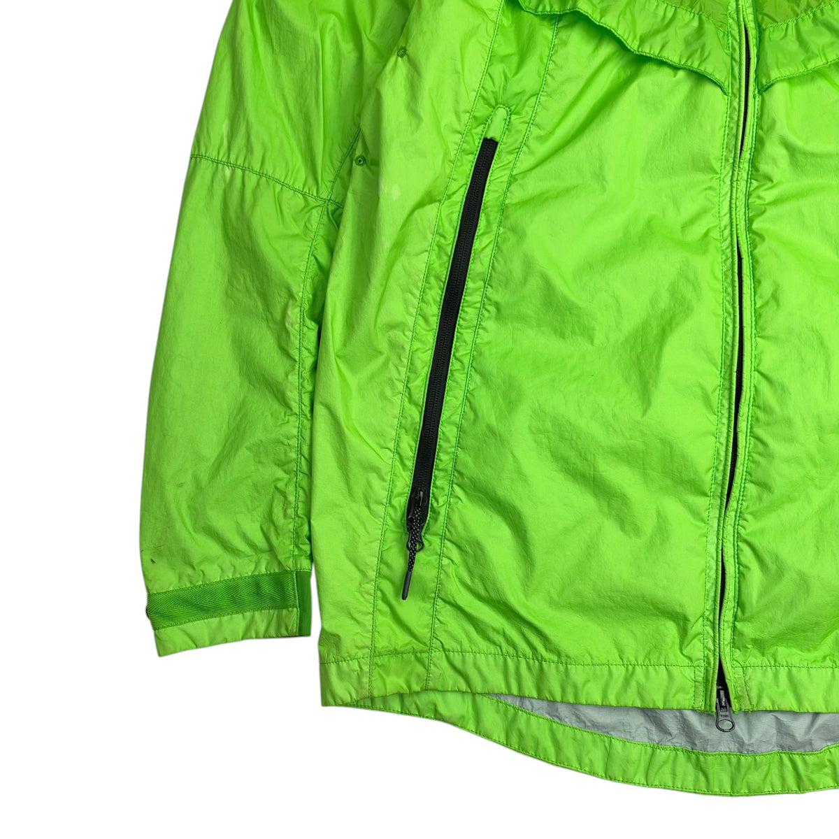 Stone Island x NikeLab Hyper Light Membrana Windrunner Jacket Green