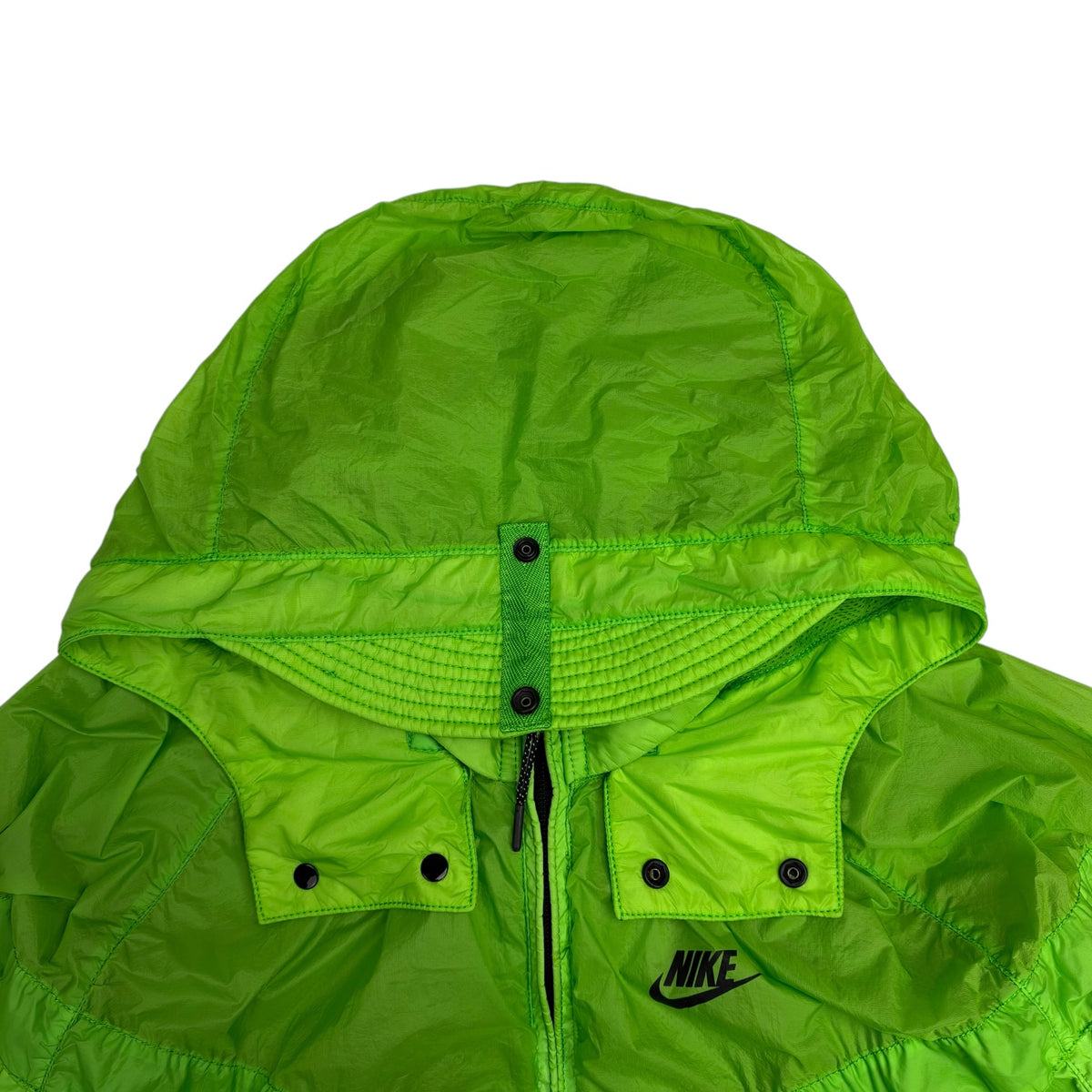 Stone Island x NikeLab Hyper Light Membrana Windrunner Jacket Green