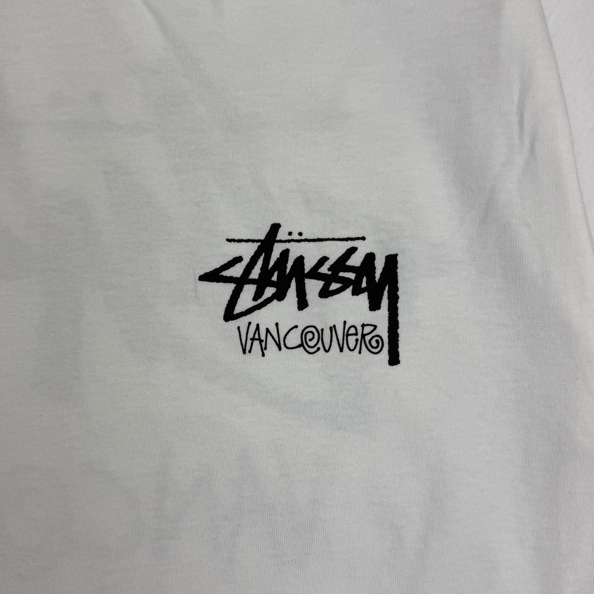 Stussy Vancouver Chapter Tee White