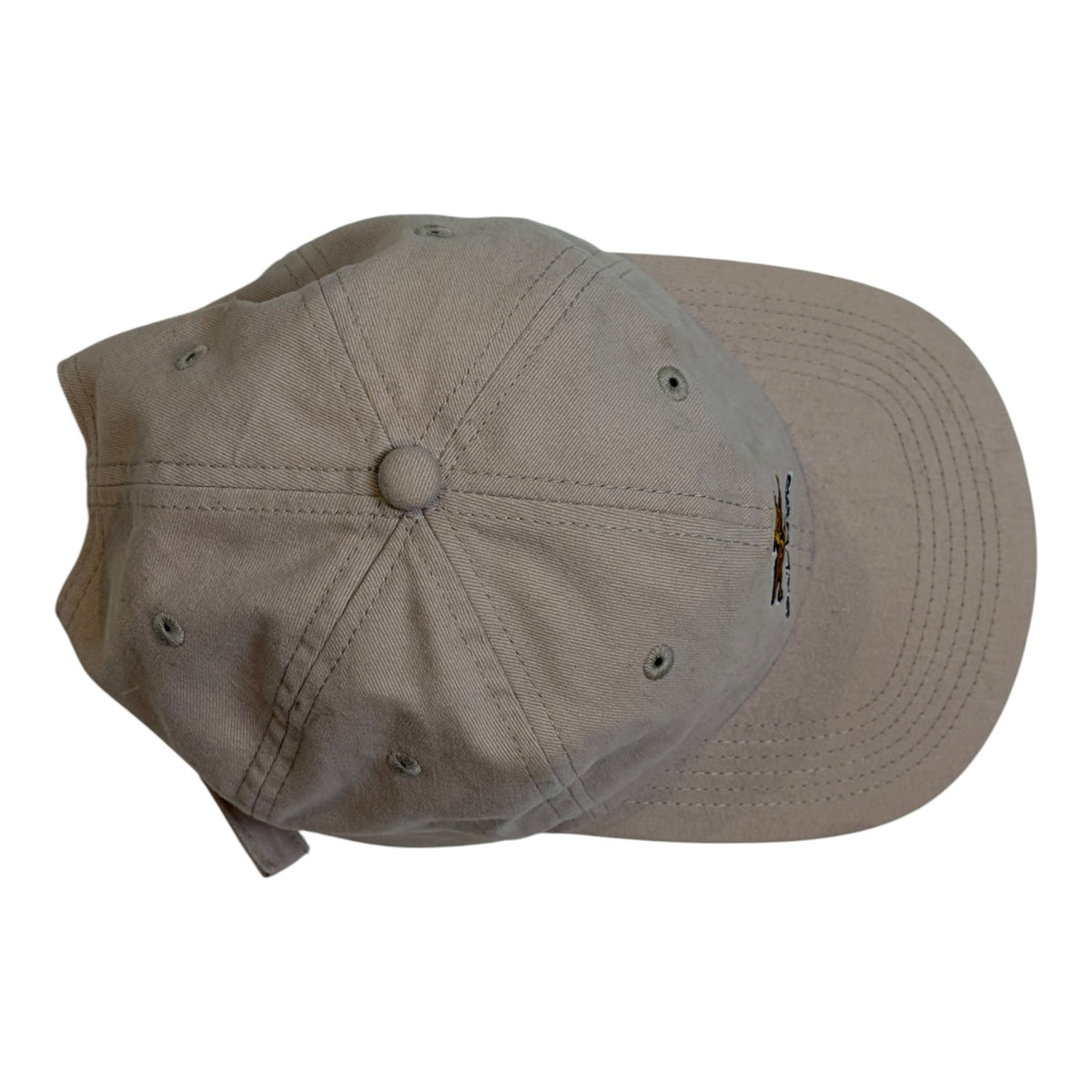 Stussy Bear Strapback Hat Beige